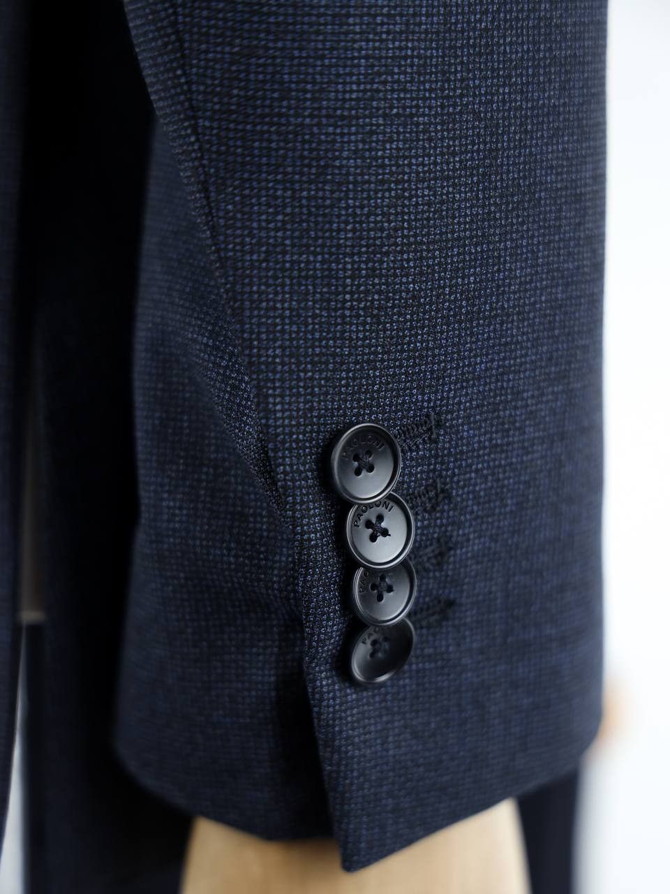 PAOLONI Three-piece wool suit
