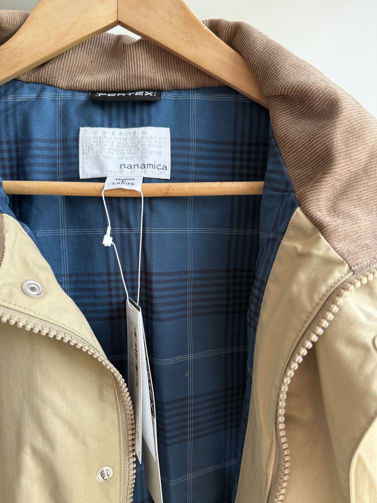 Nanamica Nanamica 2L Pertex Unlimited Field Vest Beige Size US L / EU 52-54 / 3 - 4 Thumbnail