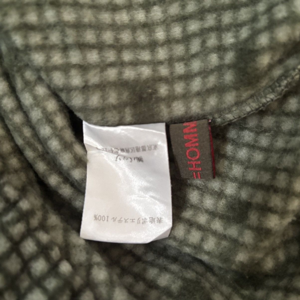 291295=Homme 291295=Homme Digital Night Camo Fleece Anorak Jacket Size US M / EU 48-50 / 2 - 9 Thumbnail