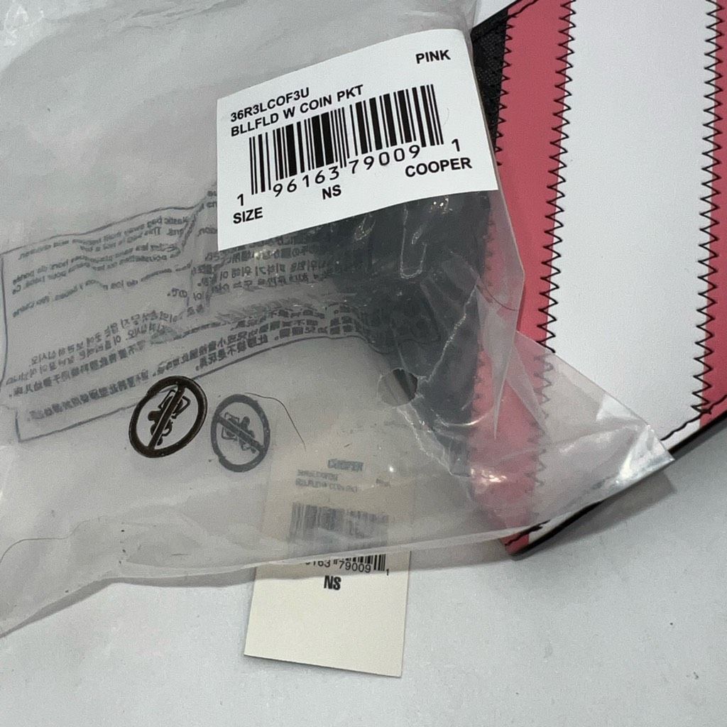 Michael Kors Michael Kors Cooper Bifold Wallet Monogram with Pink (unisex Size ONE SIZE - 7 Thumbnail