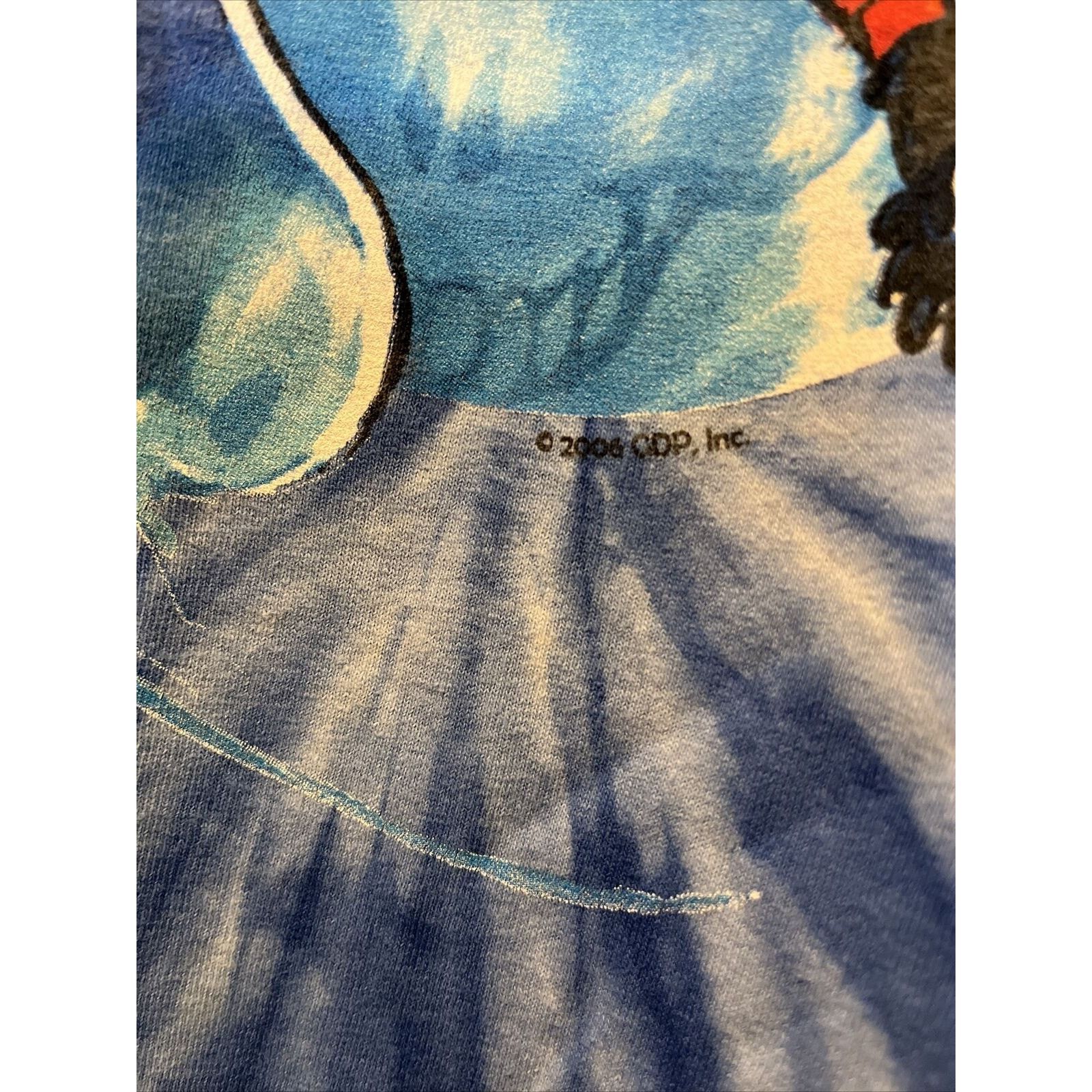 Grateful Dead "GRATEFUL DEAD" SKELETON SNOWBOARDING TIE-DYE 2006 XL BLUE Size US XL / EU 56 / 4 - 2 Thumbnail