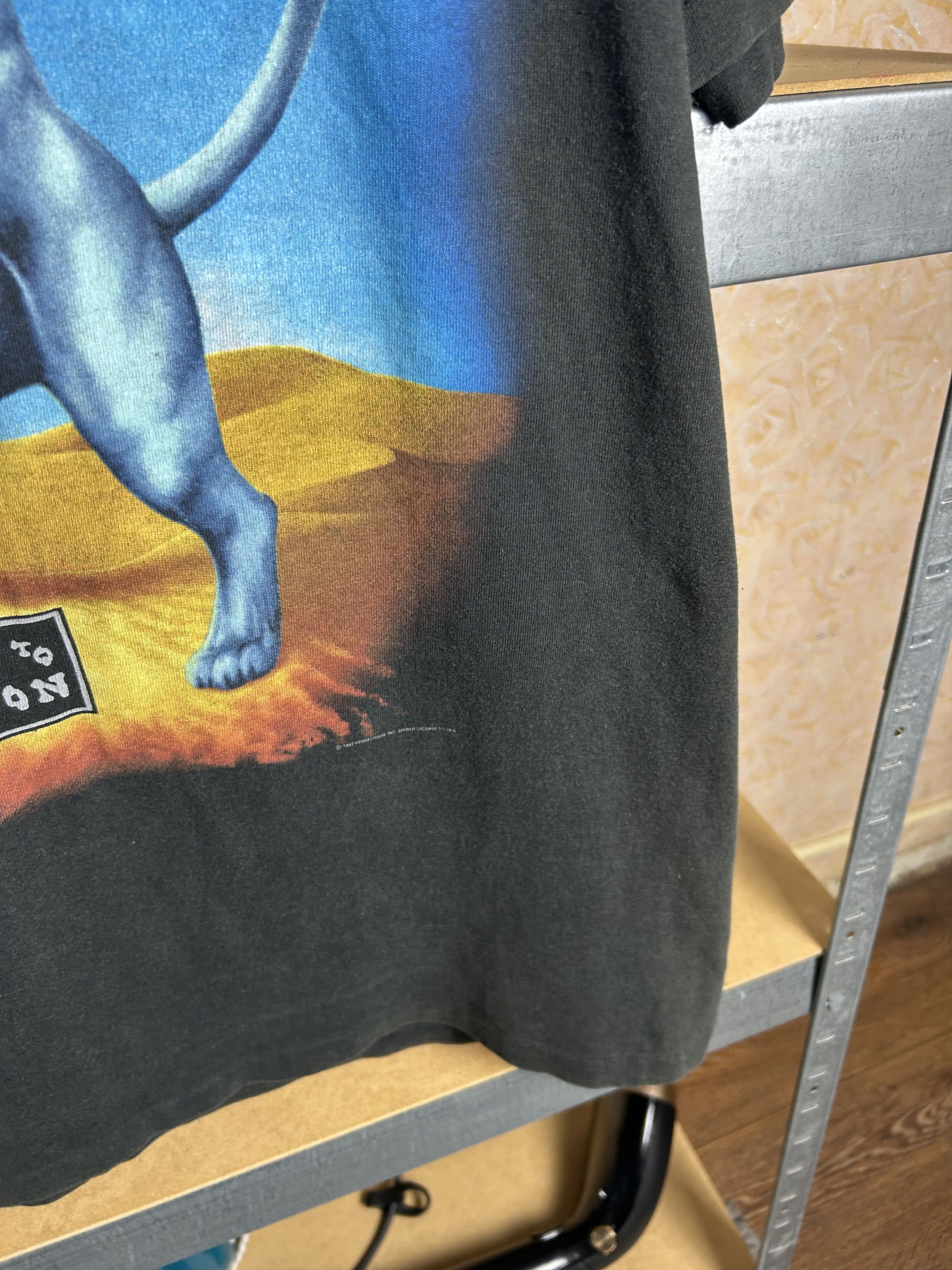 Band Tees Vintage 1997 1998 The Rolling Stones Rock Band Tour T-shirt Size US XL / EU 56 / 4 - 12 Thumbnail