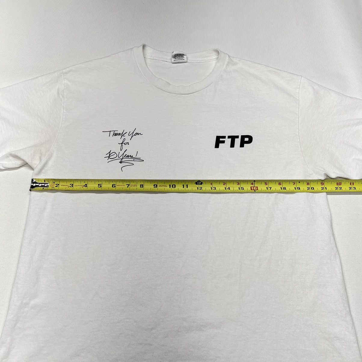 Fuck The Population FTP 10 Years Tee Shirt White Logo Anniversary Size US L / EU 52-54 / 3 - 15 Thumbnail