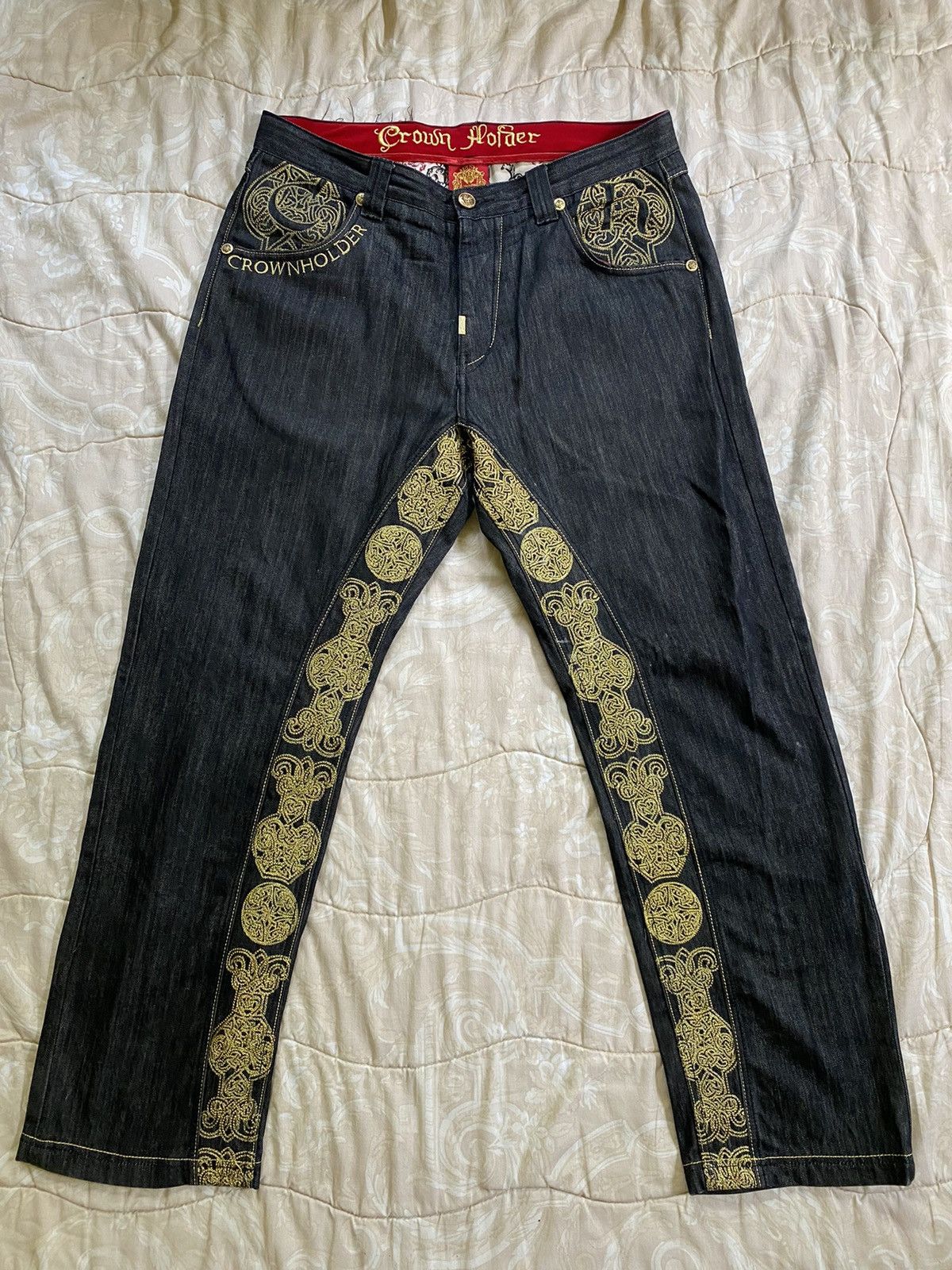 JNCO × Southpole × Vintage Rare Vintage Y2K Crownholder Baggy Cybergoth Jeans Size US 38 / EU 54 - 1 Thumbnail