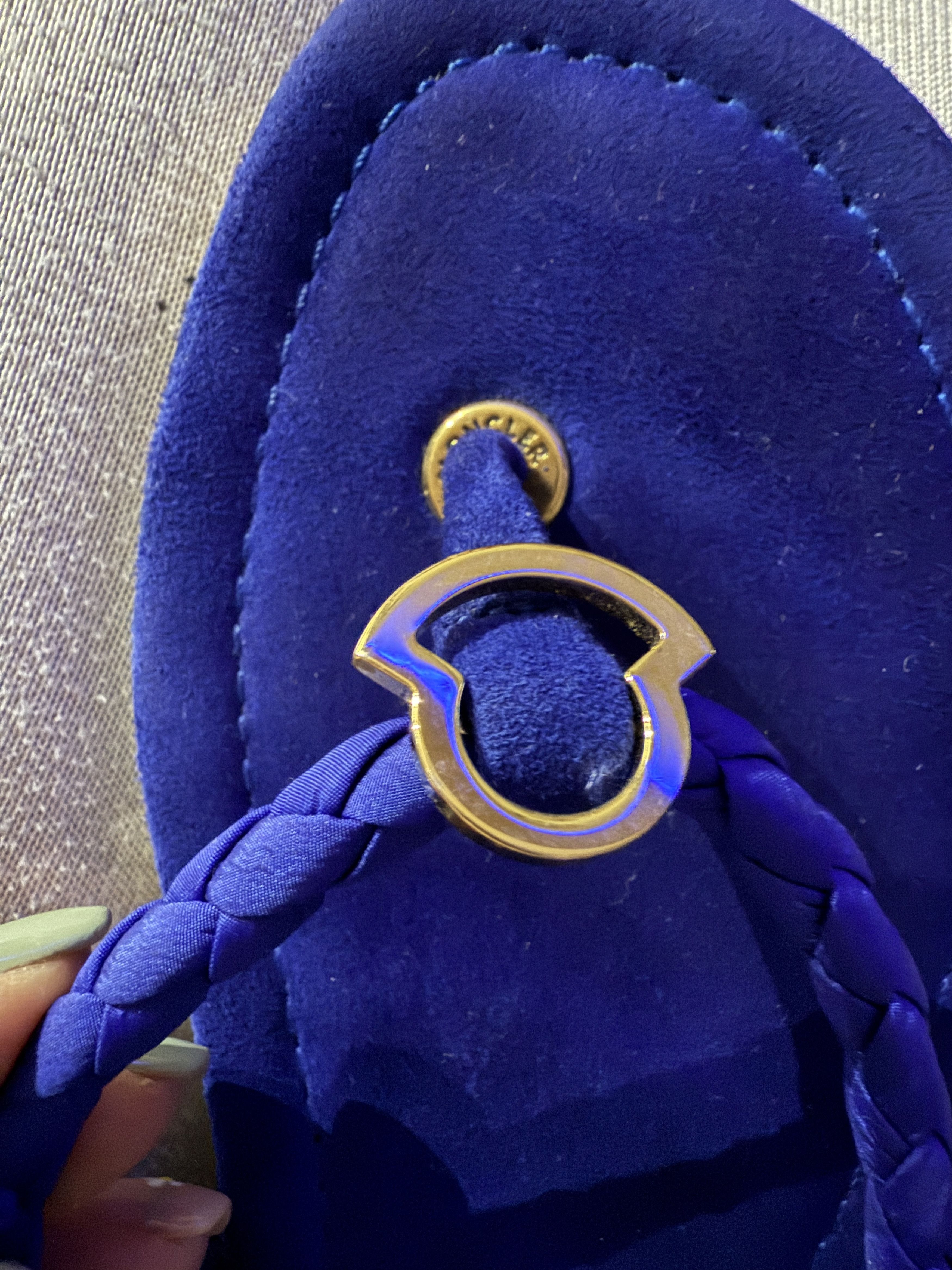 Moncler Blu sandals Moncler Size US 6 / IT 36 - 5 Thumbnail