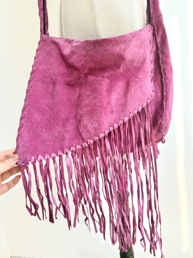Vivienne Westwood Vivienne Westwood size os Pink tassel bag crossbody bag Size ONE SIZE - 2 Thumbnail
