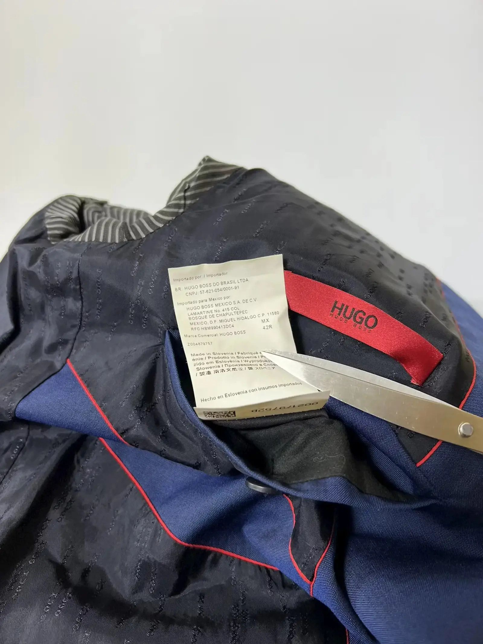 Designer × Hugo Boss Hugo Boss blazer jacket Size 42S - 7 Thumbnail