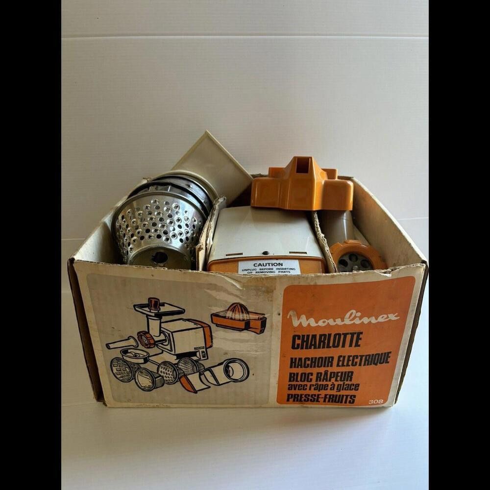 Designer Vintage Moulinex Charlotte Electric Meat Grinder Complete Size ONE SIZE - 1 Thumbnail