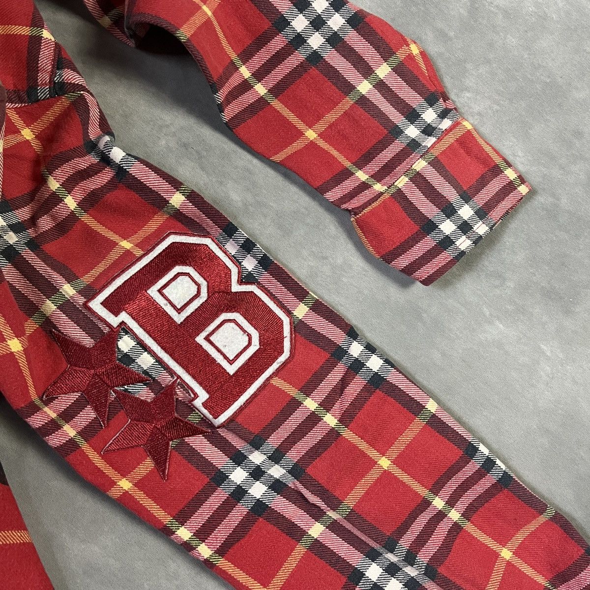 Japanese Brand 2000s Buzz Spunky - Japanese Brand Archive Patch Plaid Shirt Size US M / EU 48-50 / 2 - 8 Thumbnail