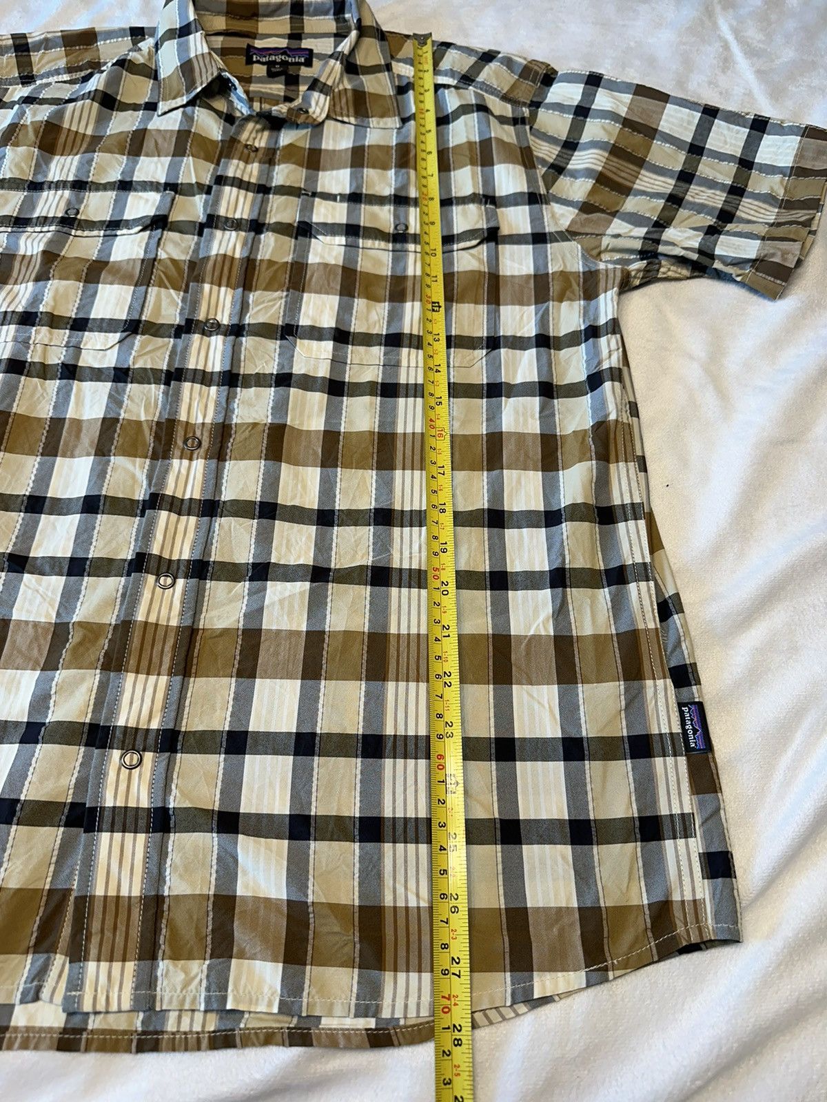 Patagonia Patagonia Mens Snap Front Plaid S/S Shirt Size Med Size US M / EU 48-50 / 2 - 2 Thumbnail