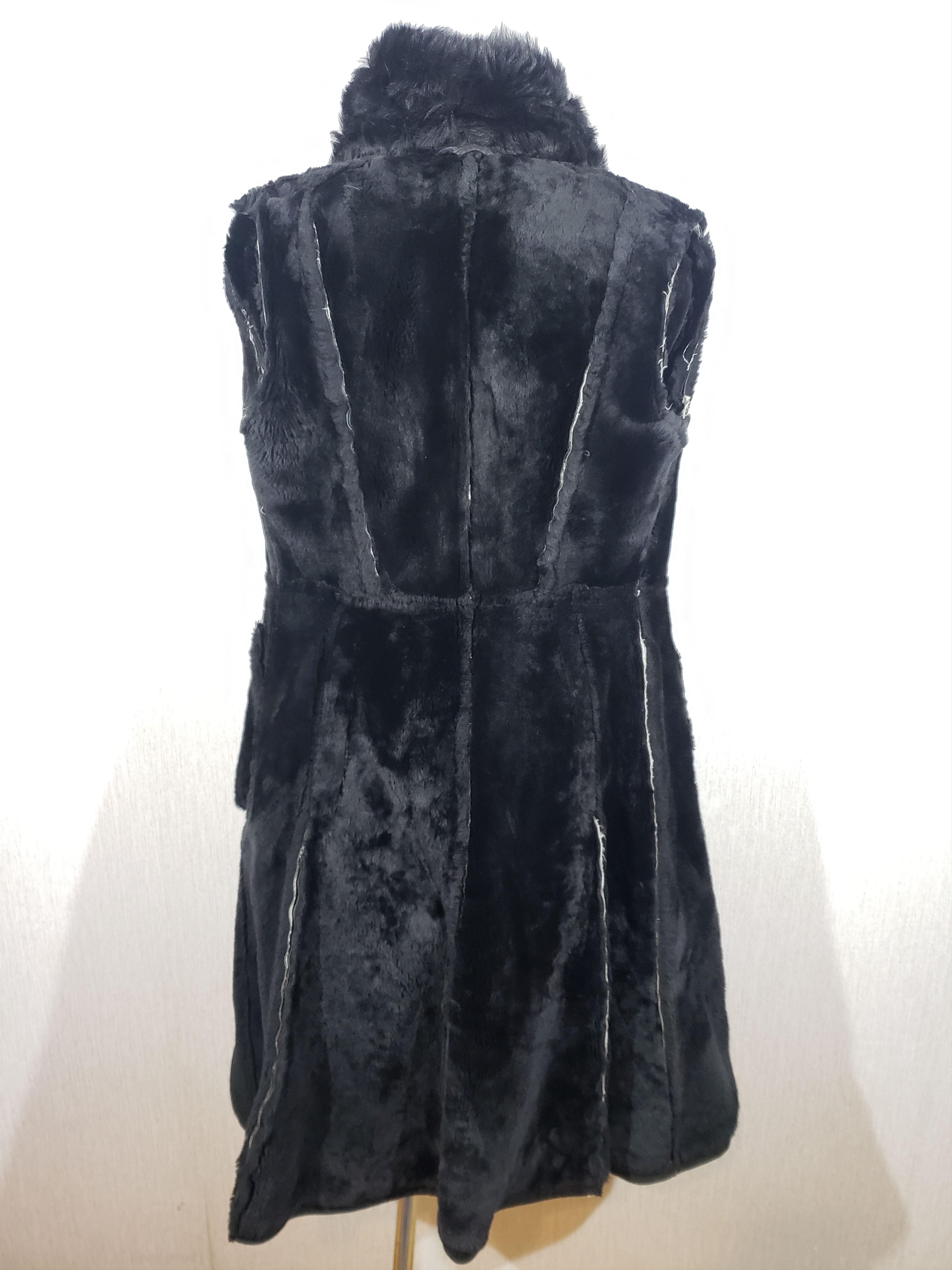 Other Wonderful women's warm sheepskin coat with genuine fur. Size M / US 6-8 / IT 42-44 - 7 Thumbnail