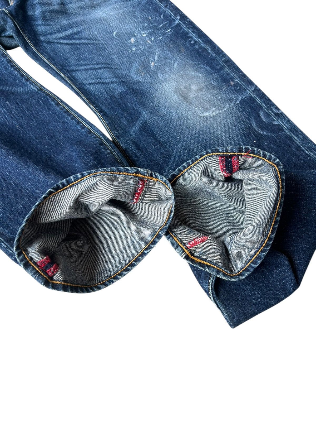 Eternal ETERNAL Japan Fade Clawmark Denim Painter Jeans Straight Cut Size US 36 / EU 52 - 14 Thumbnail
