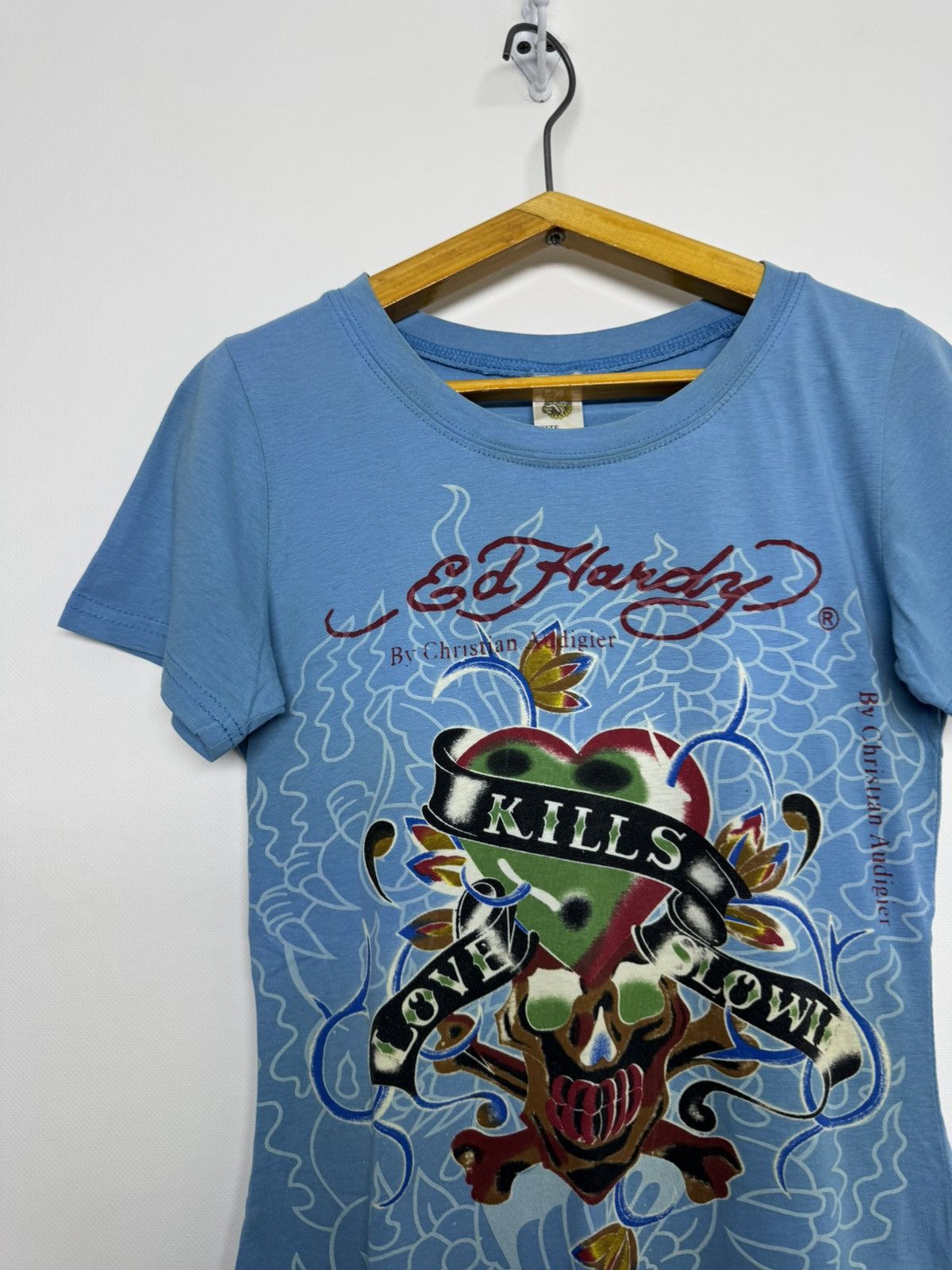 Ed Hardy Vintage ed hardy by christian audigier y2k t shirt Size S / US 4 / IT 40 - 1 Thumbnail
