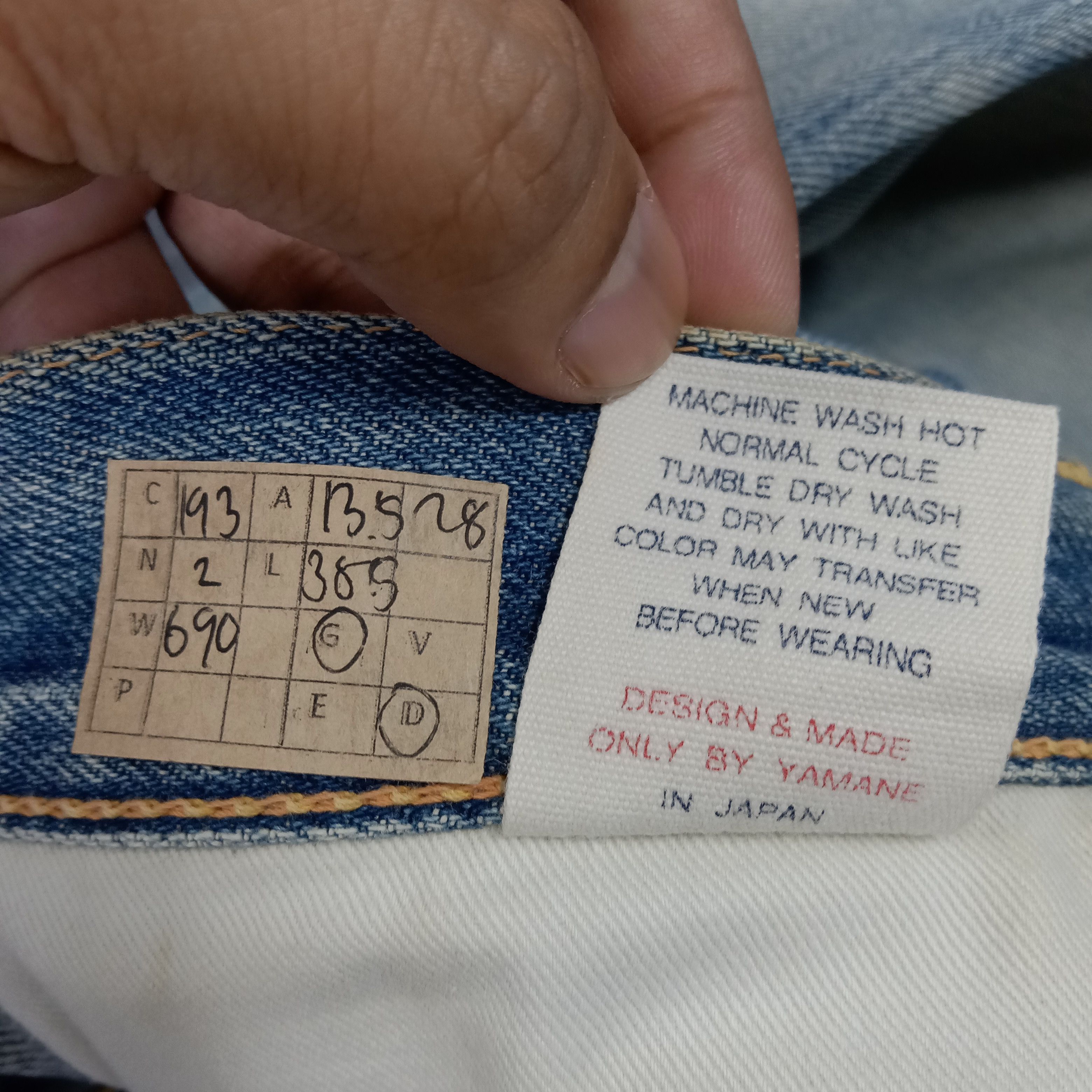 Evisu × Japanese Brand × Vintage Evisu Selvedge Japanese Brand Daicock Custom Denim Jeans Size US 27 - 15 Thumbnail