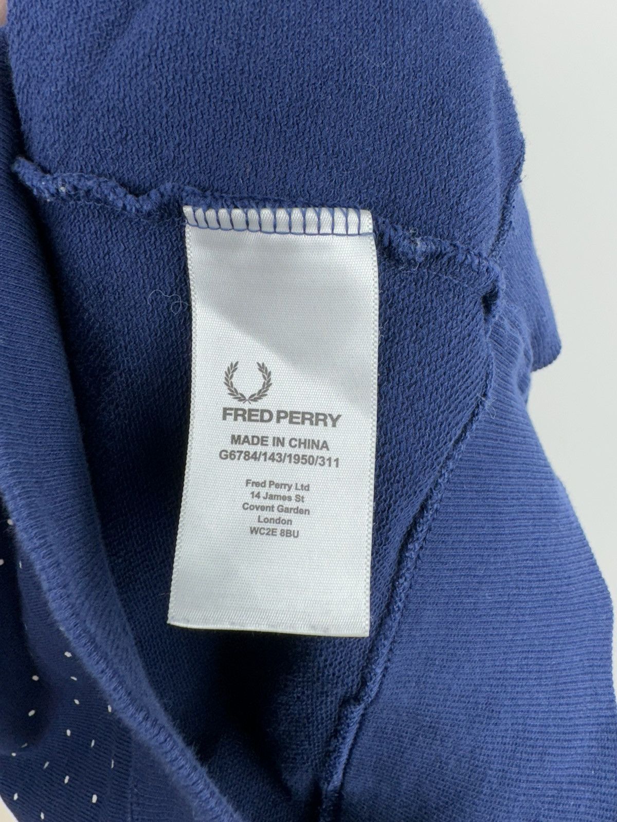 Fred Perry × Vintage Women’s Fred Perry Crew Neck Sweatshirt size 4 Size S / US 4 / IT 40 - 6 Thumbnail