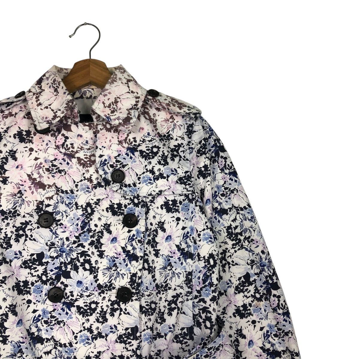 Burberry 🔥VINTAGE CHORE JACKET BURBERRY LONDON FLORAL FULL PRINT Size US S / EU 44-46 / 1 - 8 Thumbnail