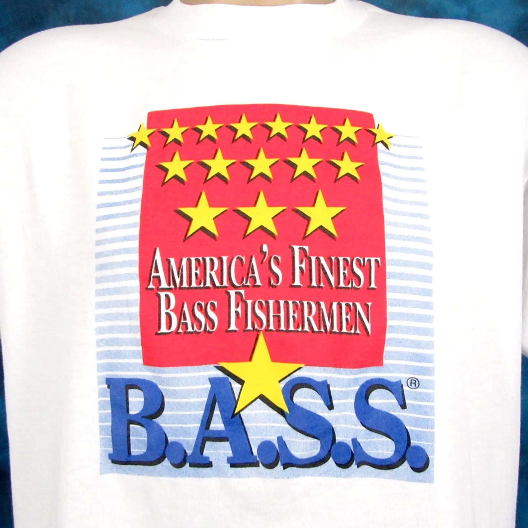 Vintage VINTAGE 90s AMERICA’S FINEST BASS FISHERMAN T-Shirt LARGE fishing single stitch Men Size US L / EU 52-54 / 3 - 2 Thumbnail