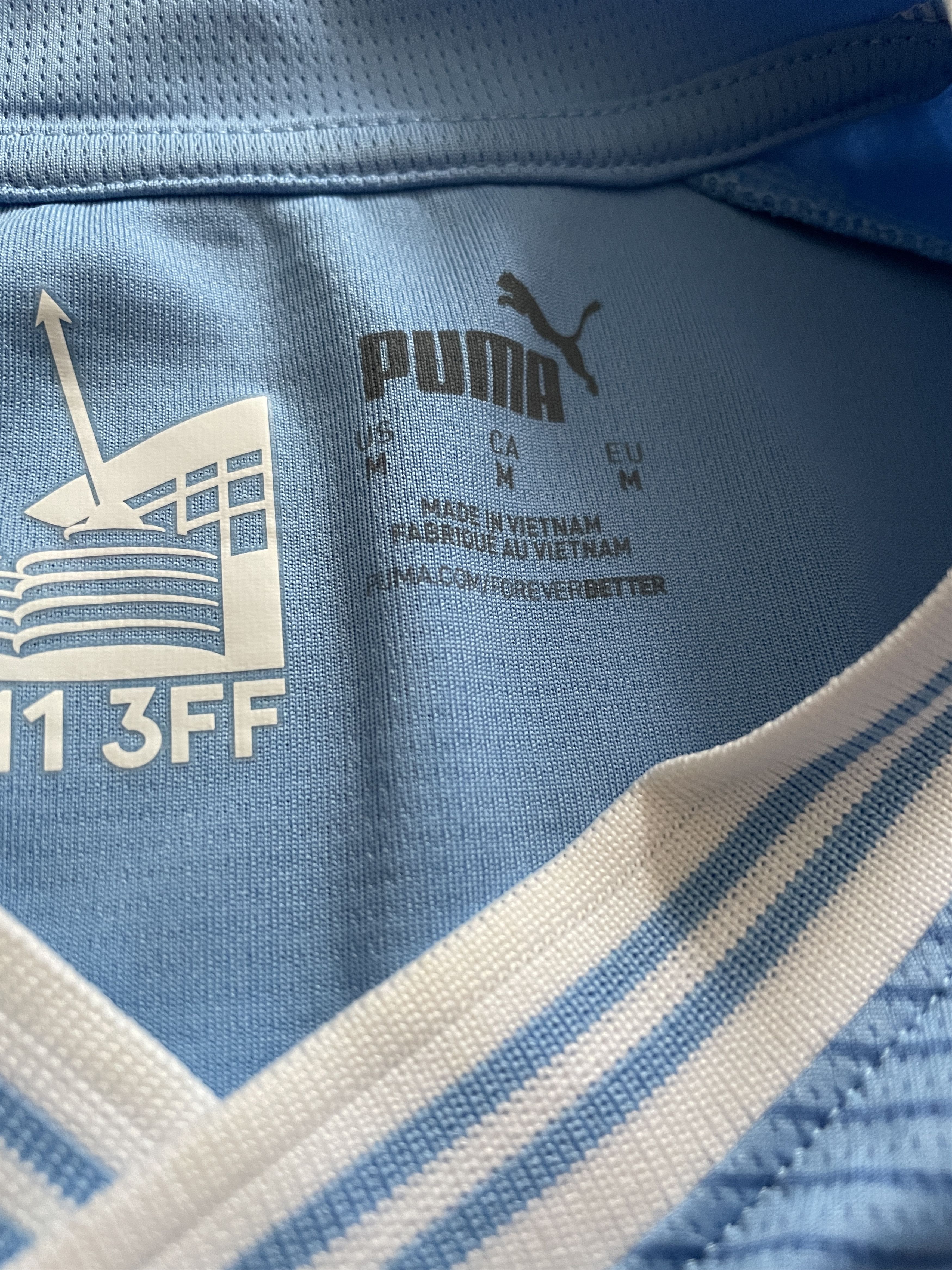 Puma Manchester City Home Shirt 2023-2024 Soccer Jersey Size US M / EU 48-50 / 2 - 3 Thumbnail