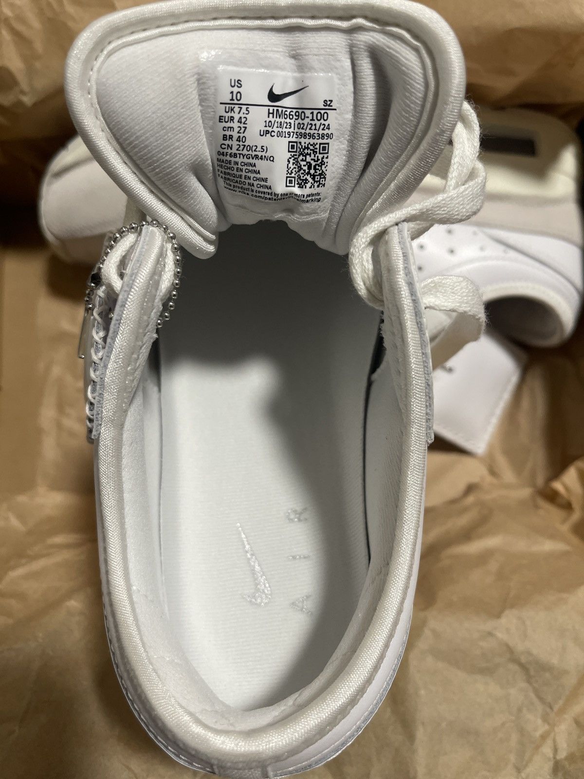 Nike Nike Air Max 1'86 Jacquemus Blanco size 10W/8.5M Size US 8.5 / EU 41-42 - 7 Thumbnail