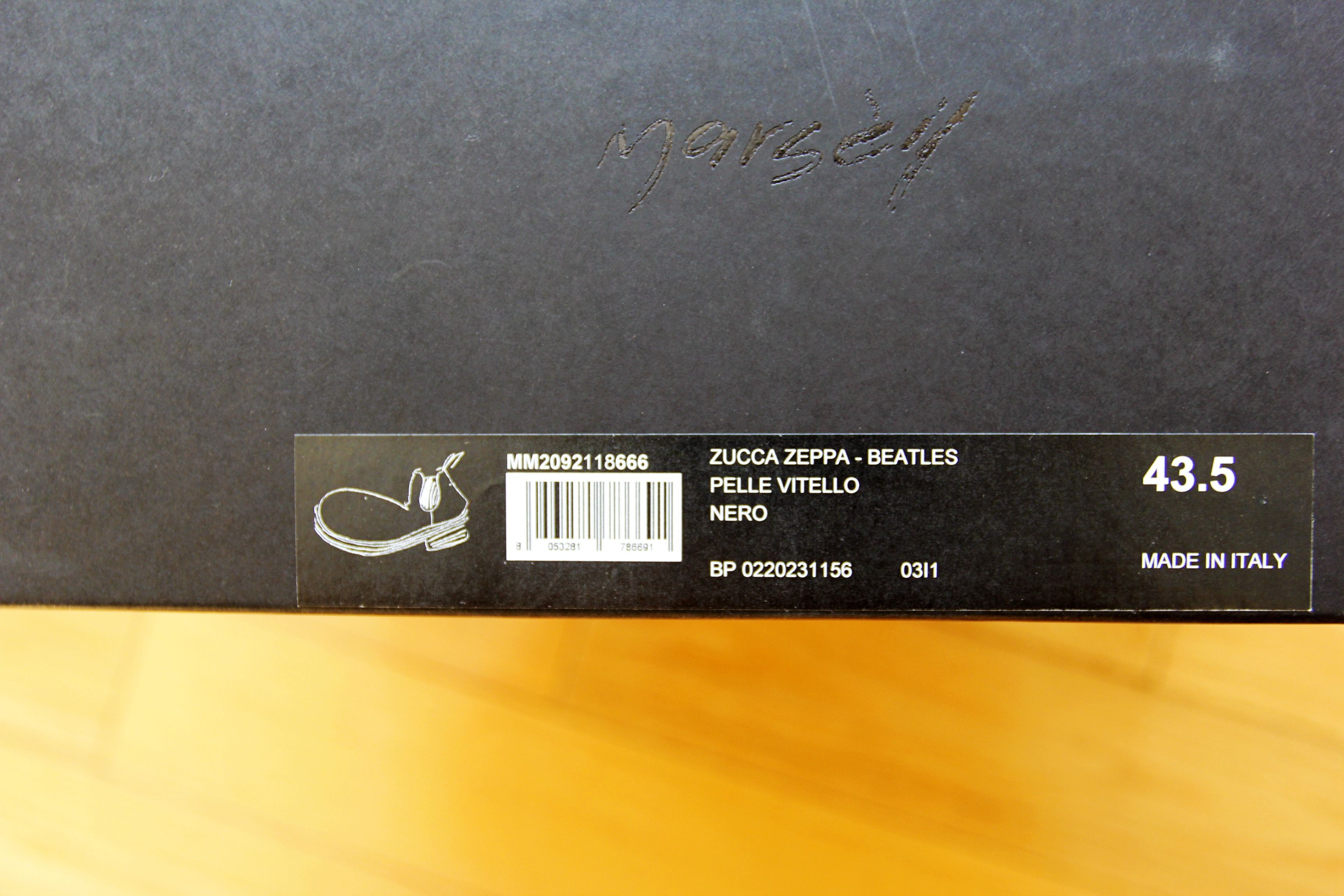 Marsell BNWT AW23 MARSELL ZUCCA ZEPPA BEATLES CHELSEA BOOTS 43.5 Size US 10.5 / EU 43-44 - 7 Thumbnail