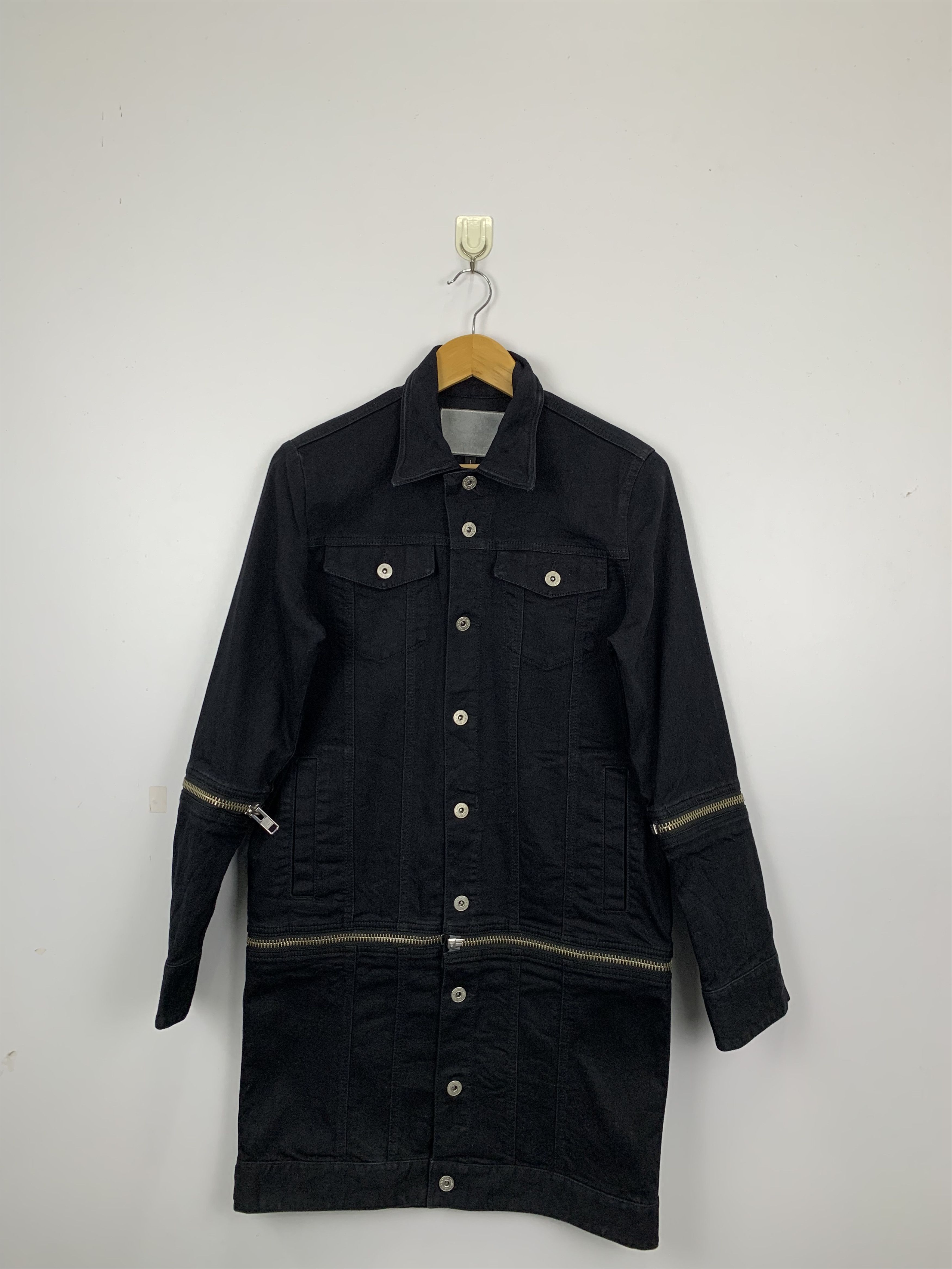 Vintage Japanese Brand Button Up Long Jacket J0828