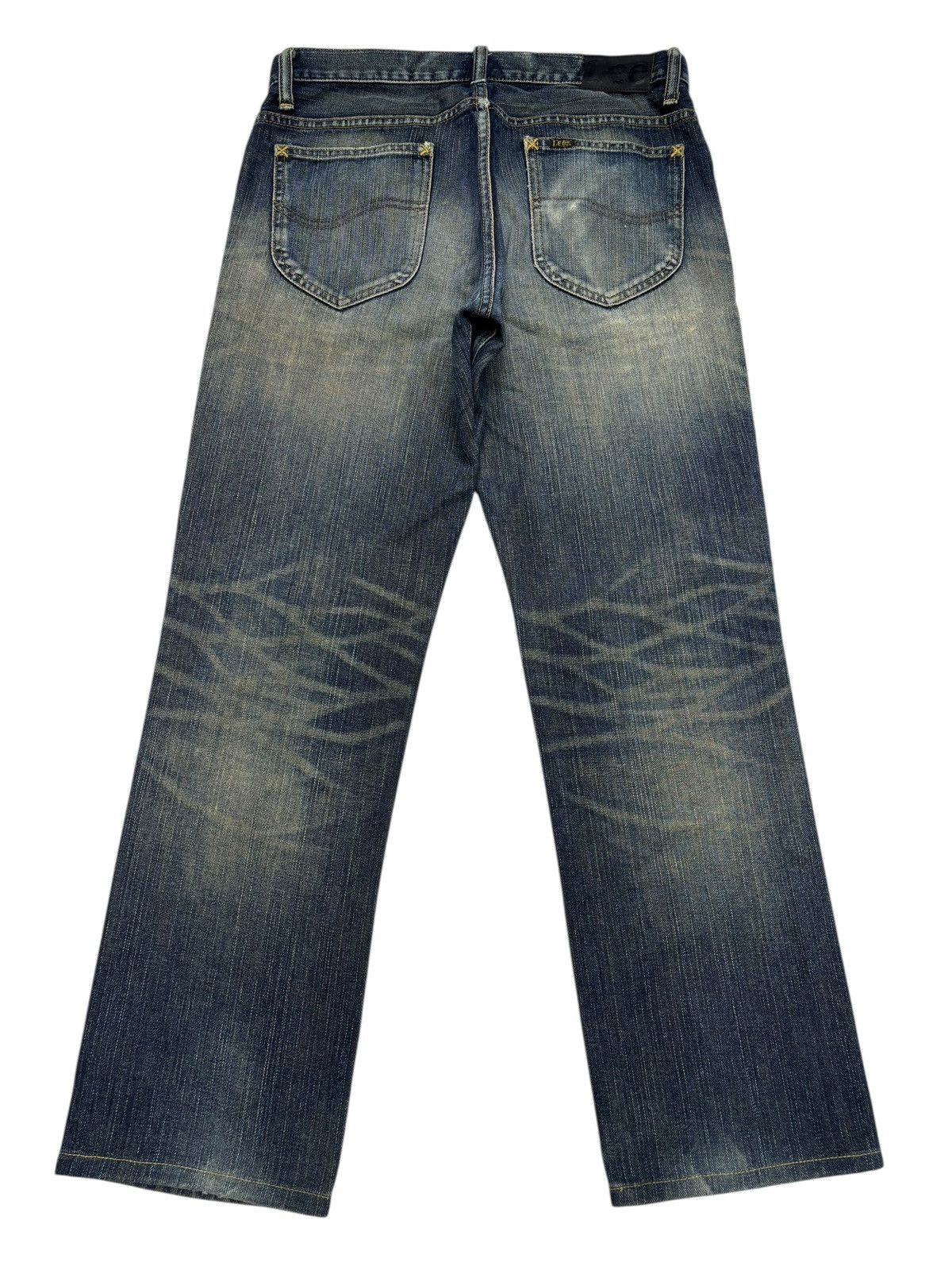 Lee × Number (N)ine LEE RIDERS MUD WASH DISTRESSED DENIM JEANS Size US 32 / EU 48 - 2 Thumbnail