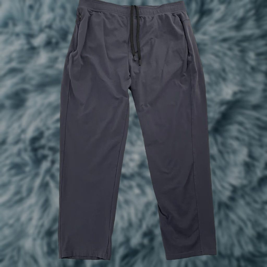Vintage Public Rec Pants Adult 38 Gray Jogger Nylon Spandex Zip Pockets All Day Every Day Mens Size US 38 / EU 54 - 1 Thumbnail