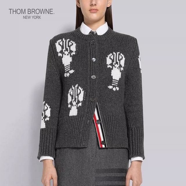 Thom Browne Thom Browne Cashmere round neck sweater Size S / US 4 / IT 40 - 2 Thumbnail