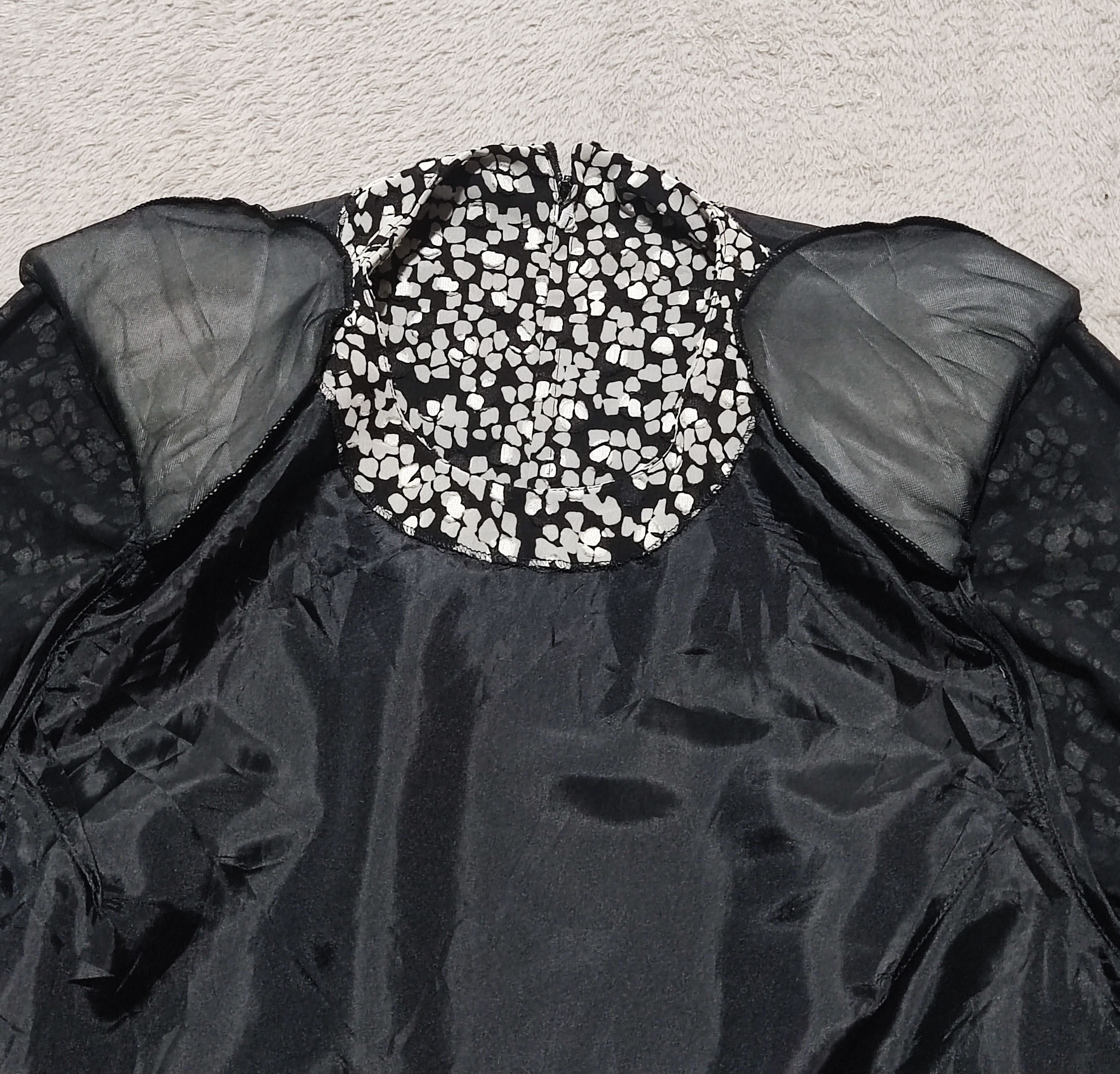 Hanae Mori Vintage Hanae Mori Boutique 1980s Abstract Print Dress Size M / US 6-8 / IT 42-44 - 15 Thumbnail