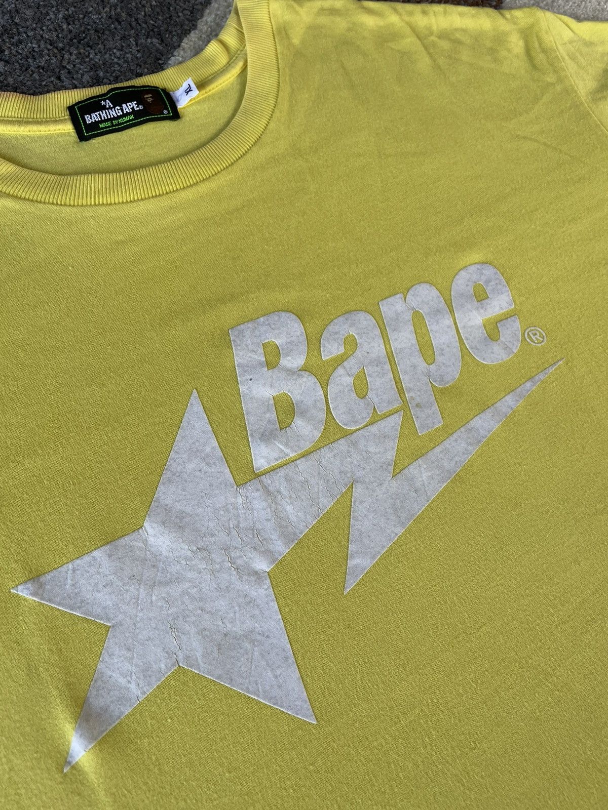 Bape × Nigo OG Bape Bapesta Tee Size US XL / EU 56 / 4 - 3 Thumbnail