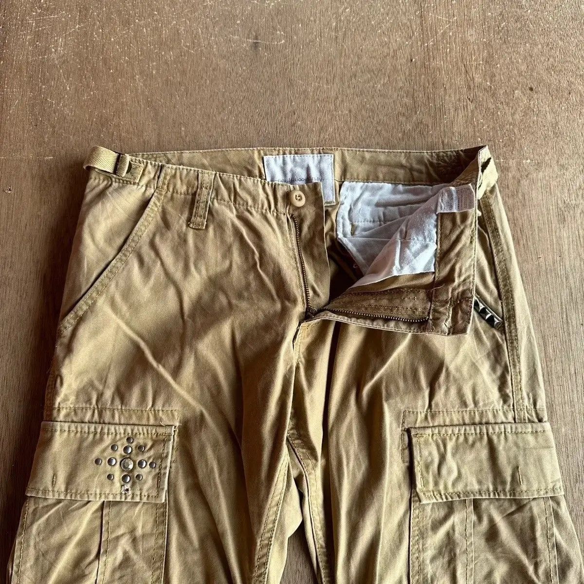 Infinite Archives W32 L33 🔥 FLARE/BOOTCUT NEUTRALINFINITY SPIKY STUDDED CARGO Size US 32 / EU 48 - 7 Thumbnail