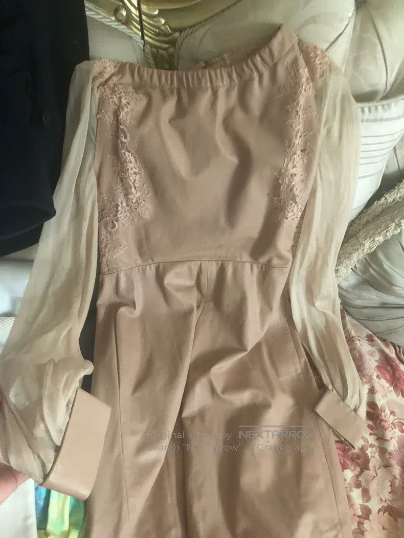 Valentino Valentino Lace patchwork silk dress Size S / US 4 / IT 40 - 2 Thumbnail