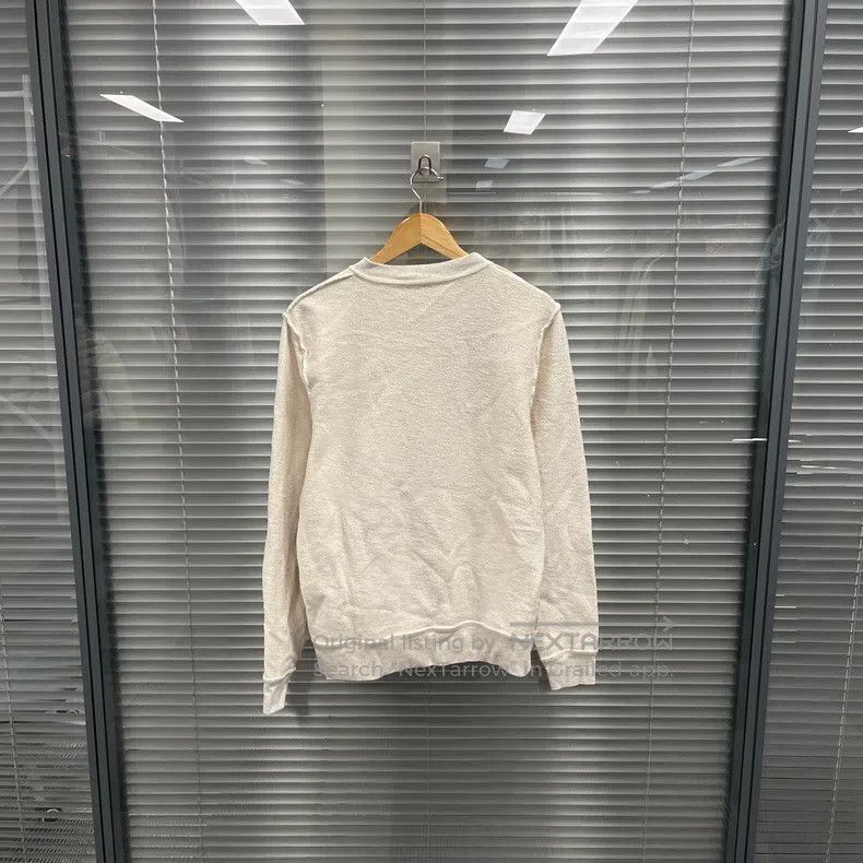 Loewe Loewe Beige Embroidered Reverse Hoodie Size M / US 6-8 / IT 42-44 - 2 Thumbnail
