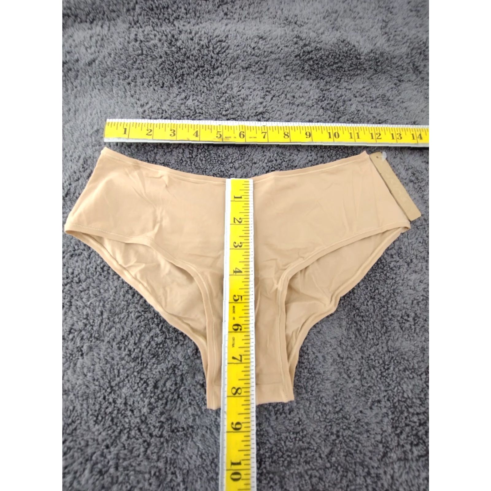 SKIMS SKIMS Hipster Panties Women L Ochre - Vshape Mid Rise, OPaque, Polyamide Blend, 1 Pack, PN-BYS-1099 Size ONE SIZE - 4 Thumbnail