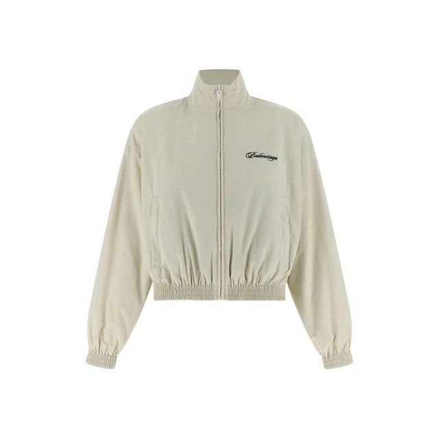 Balenciaga BALENCIAGA Cursive White Reversible Jacket New & Authentic ( Size XS / US 0-2 / IT 36-38 - 1 Thumbnail