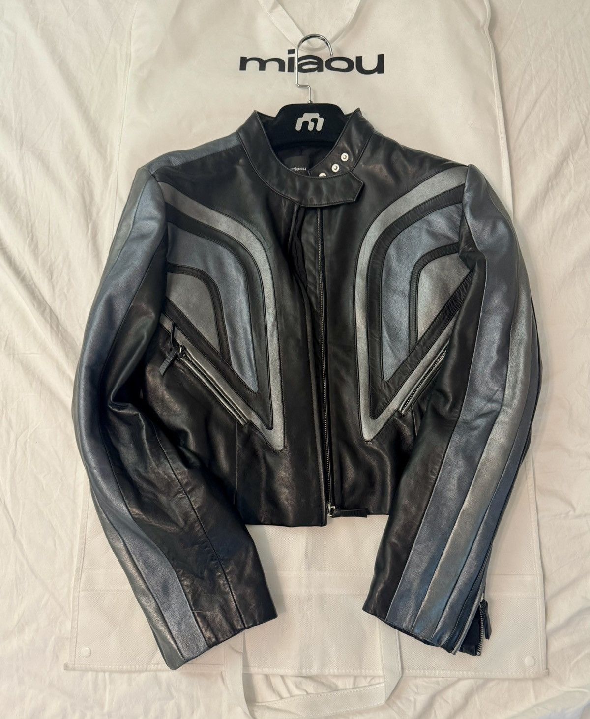 Miaou Miaou Sophie Leather Jacket Size XL / US 12-14 / IT 48-50 - 1 Thumbnail