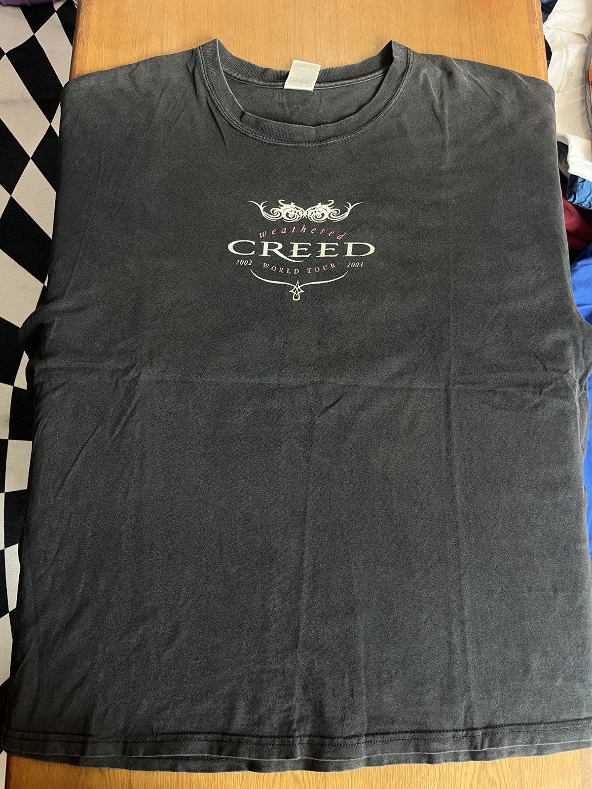 Creed Vintage CREED 2002’s World Tour Tshirt Size US XXL / EU 58 / 5 - 4 Thumbnail