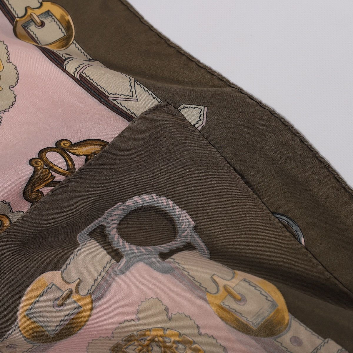 Hermes Hermes Paris Vintage Silk Scarf Horse Guivreries F. De la Pe Size ONE SIZE - 11 Thumbnail