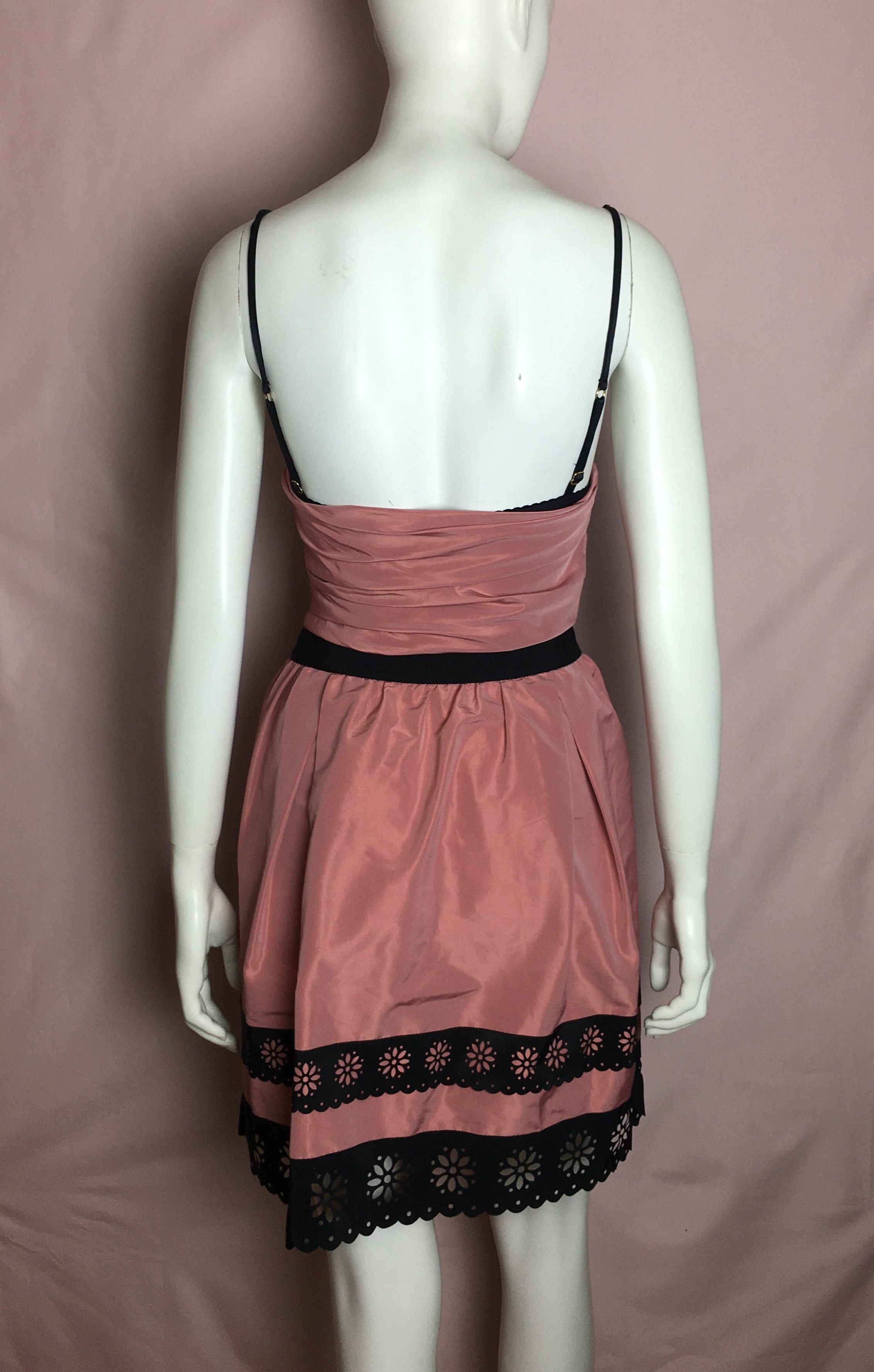 Moschino Moschino Cheap & Chic F/W 2012 Pink Satin Mini Dress US 6 Size M / US 6-8 / IT 42-44 - 3 Thumbnail