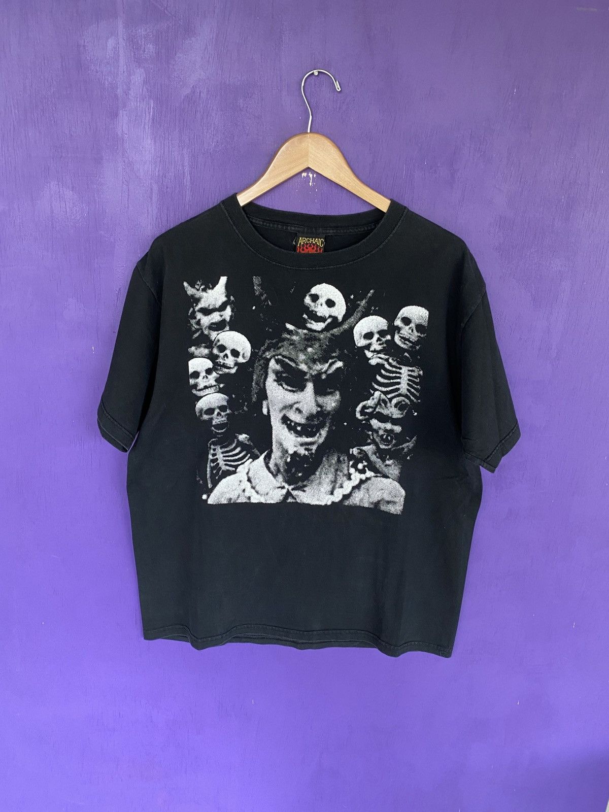 Other Vintage 90s Archaic smile the devils smile t-shirt Size US L / EU 52-54 / 3 - 1 Thumbnail