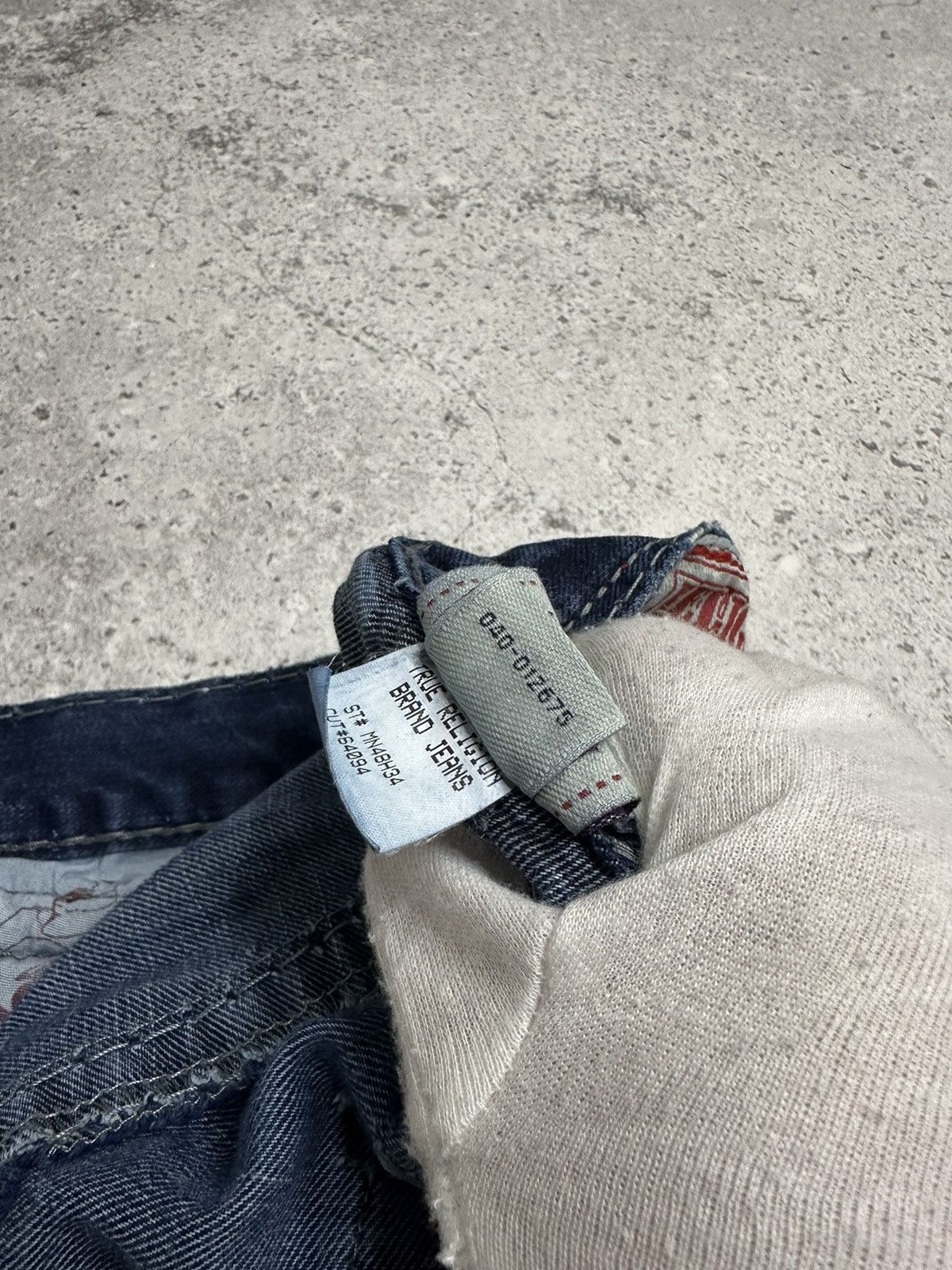 True Religion Rare Y2K True Religion Billy Super T Pocket Distressed Pants Size US 32 / EU 48 - 21 Thumbnail