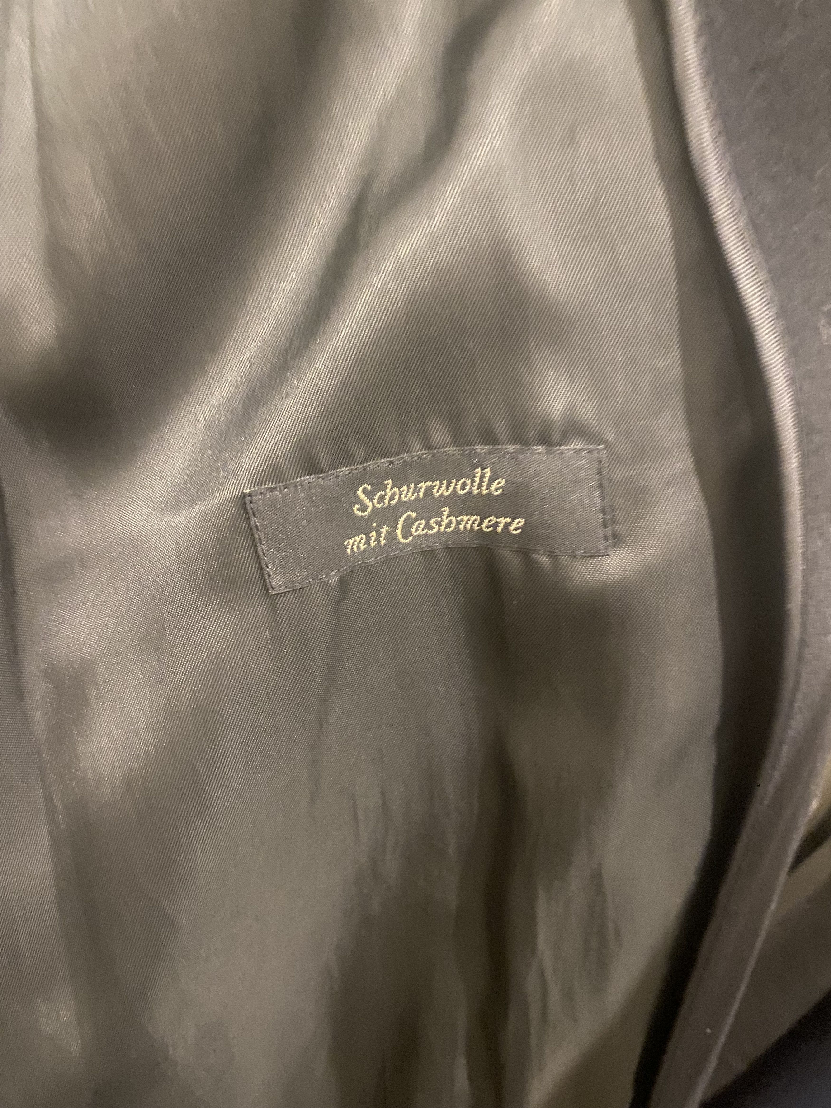 Schneiders Schneider Salzburg Black Wool Cashmere Overcoat Size US XXS / EU 40 - 2 Thumbnail