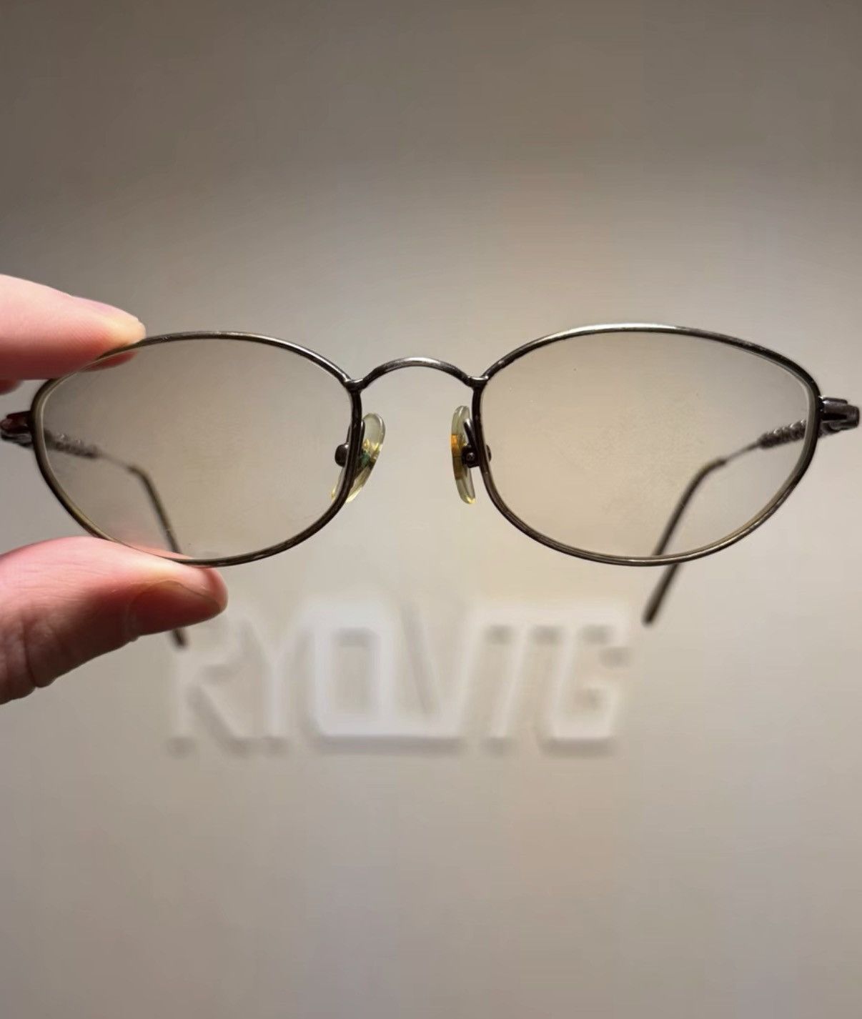 Jean Paul Gaultier Jean Paul Gaultier Chain Cutout Temple Eyeglasses K24 Size ONE SIZE - 1 Thumbnail