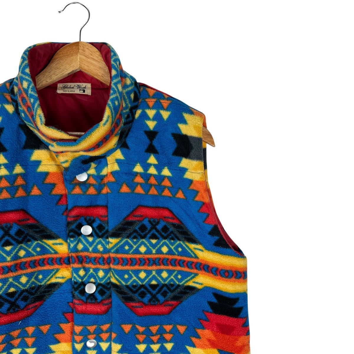 Global Work ☀️GLOBAL WORK NAVAJO AZTEC JACKET LIKE PENDLETON Size US M / EU 48-50 / 2 - 6 Thumbnail
