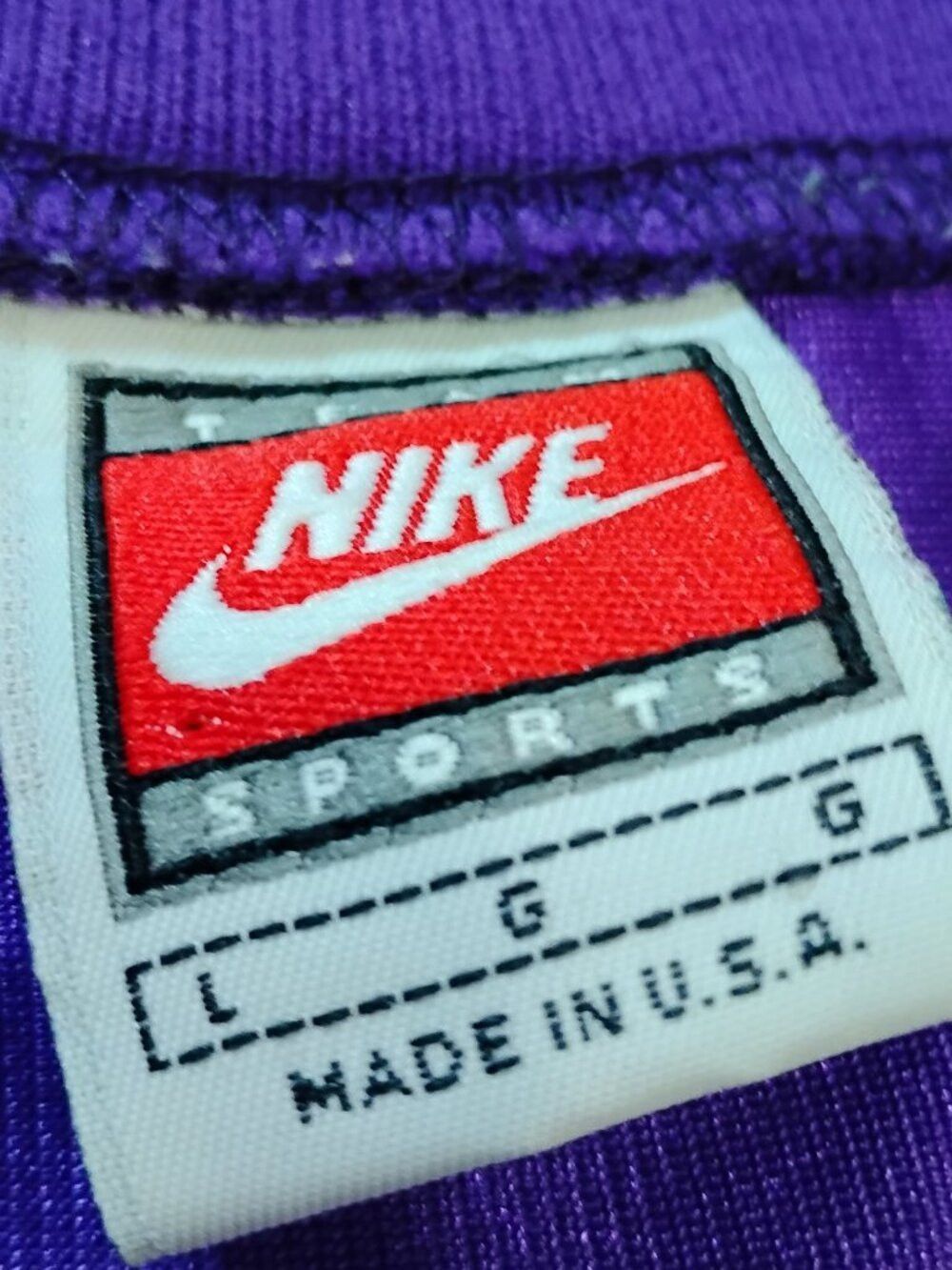 Nike Vintage Nike Washington Huskies Steve Emtman Jersey Size US L / EU 52-54 / 3 - 3 Thumbnail