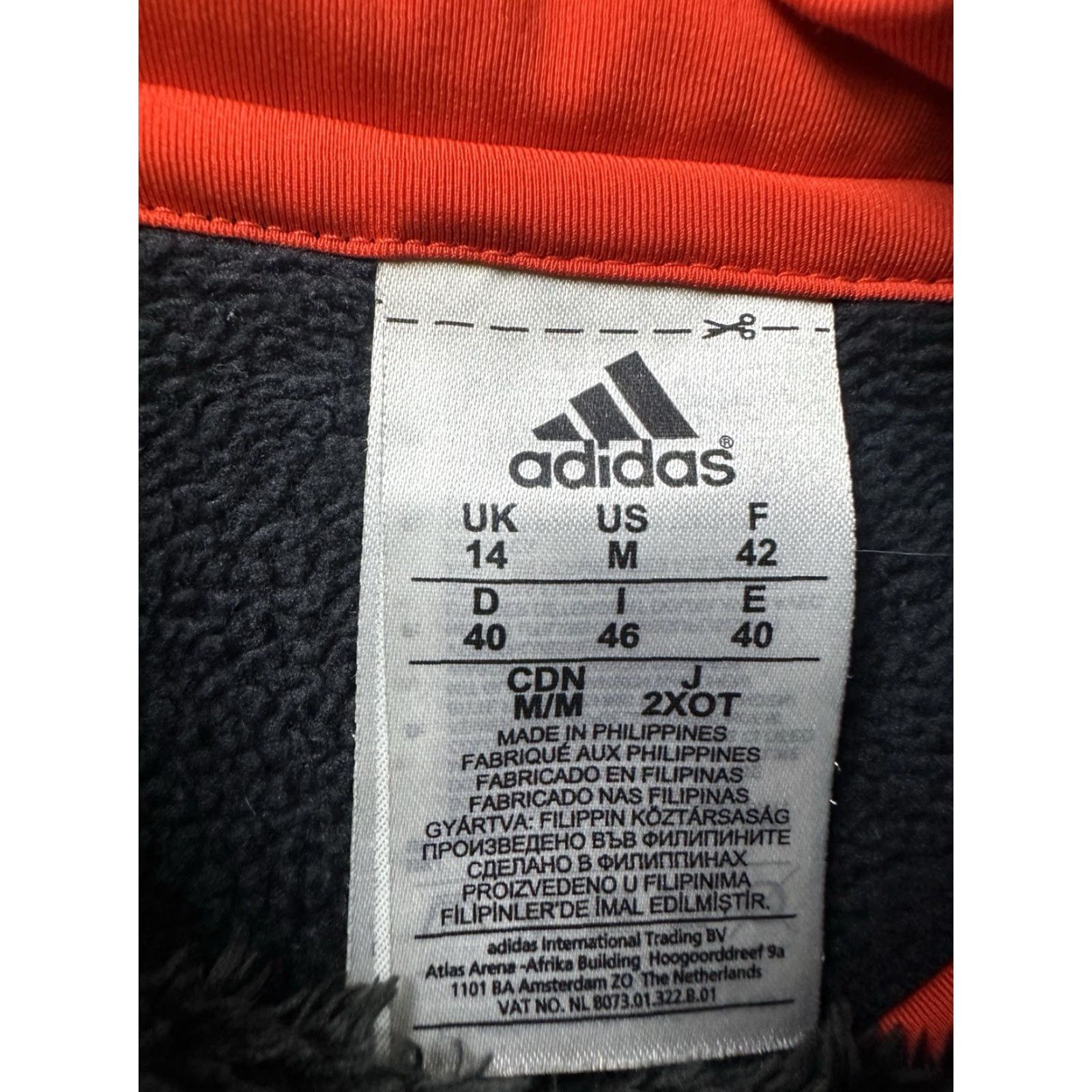 Adidas Adidas Hoodie Sweatshirt Womens M Black Climaheat Fleece Lined Pullover Long Sleeve Size M / US 6-8 / IT 42-44 - 4 Thumbnail