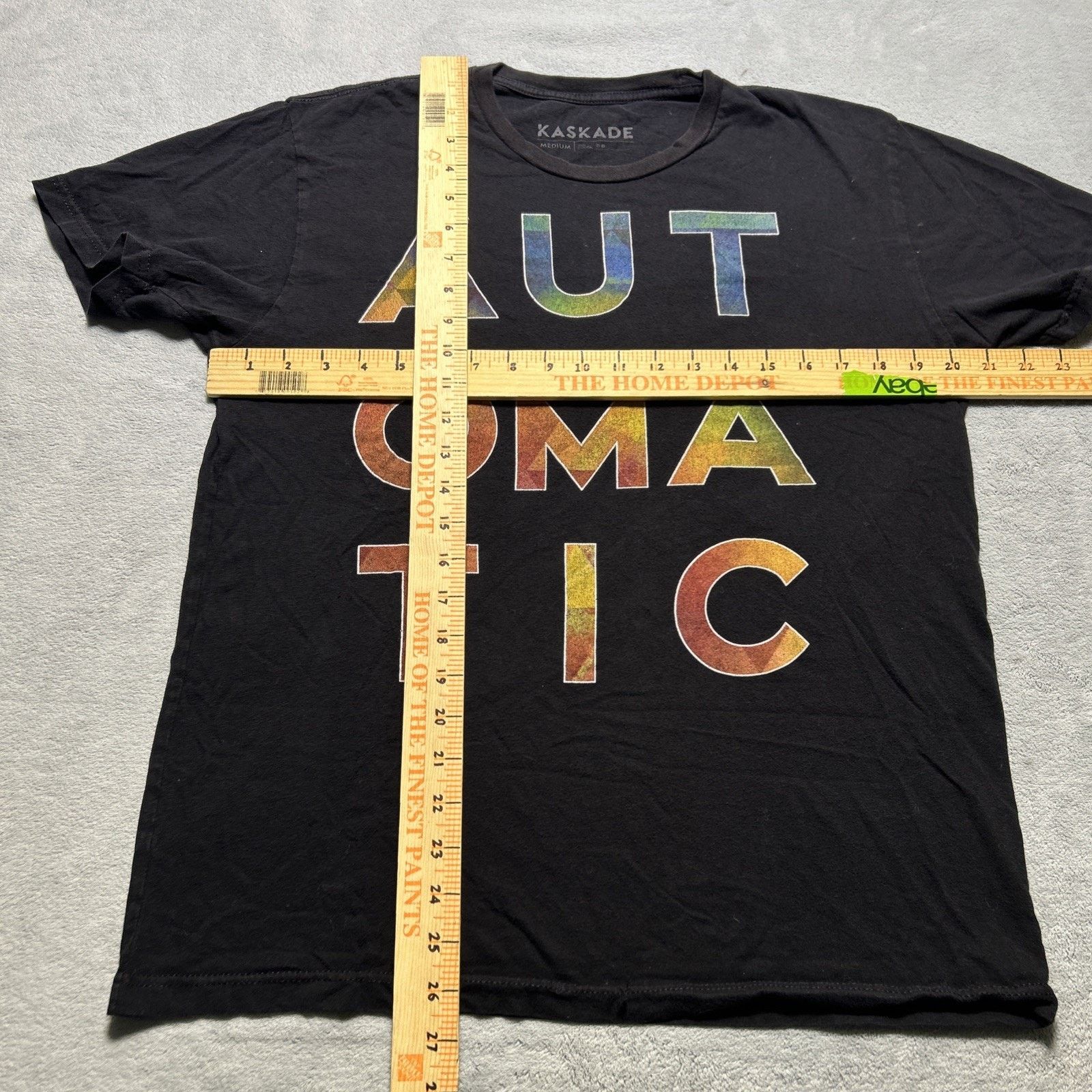 Hanes Kaskade 2015 Automatic Tour Tee Shirt Mens Medium DJ EDM Size US M / EU 48-50 / 2 - 8 Thumbnail