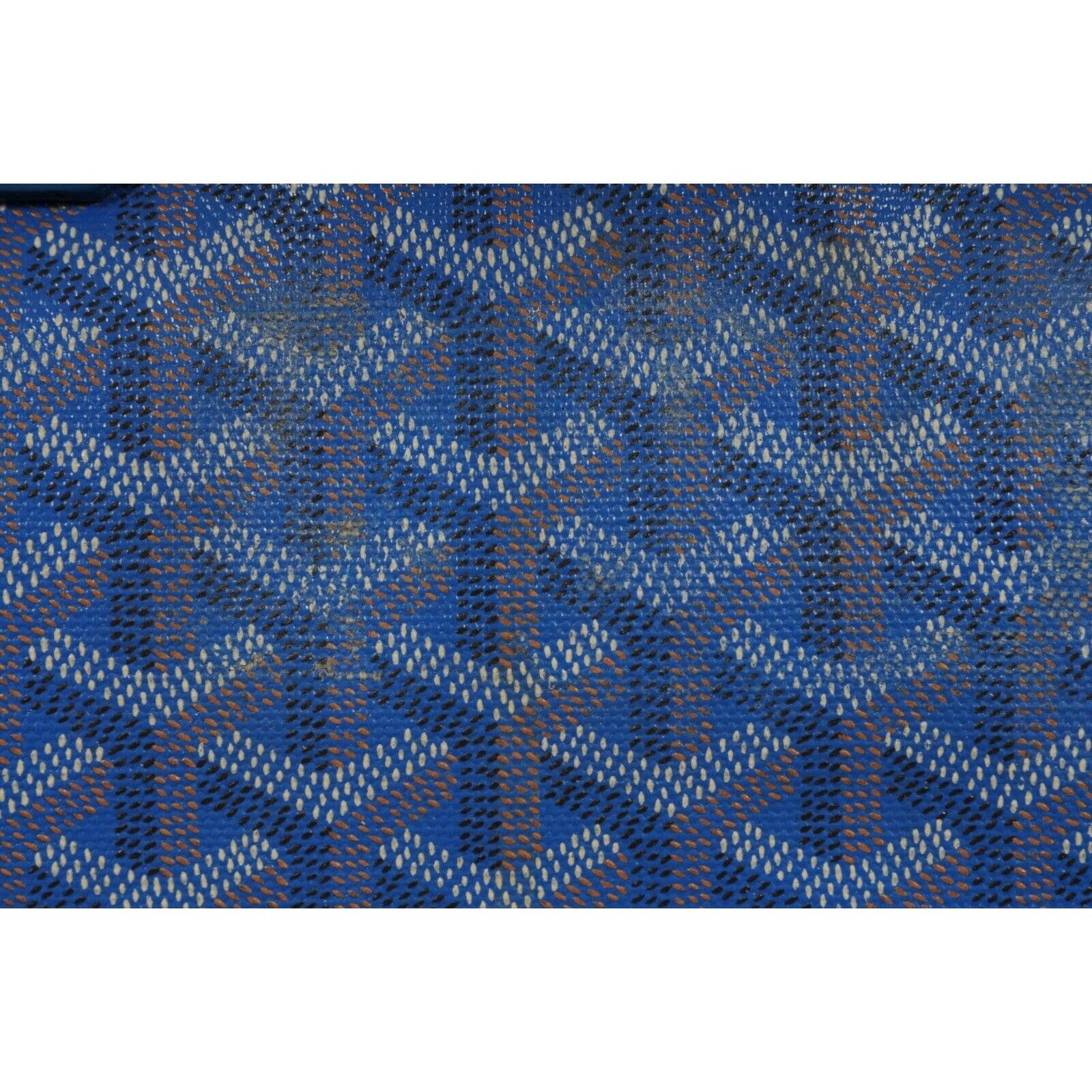 Goyard Victoria GM Blue Crossbody Travel Tote Duffle - 02486 Size ONE SIZE - 12 Thumbnail