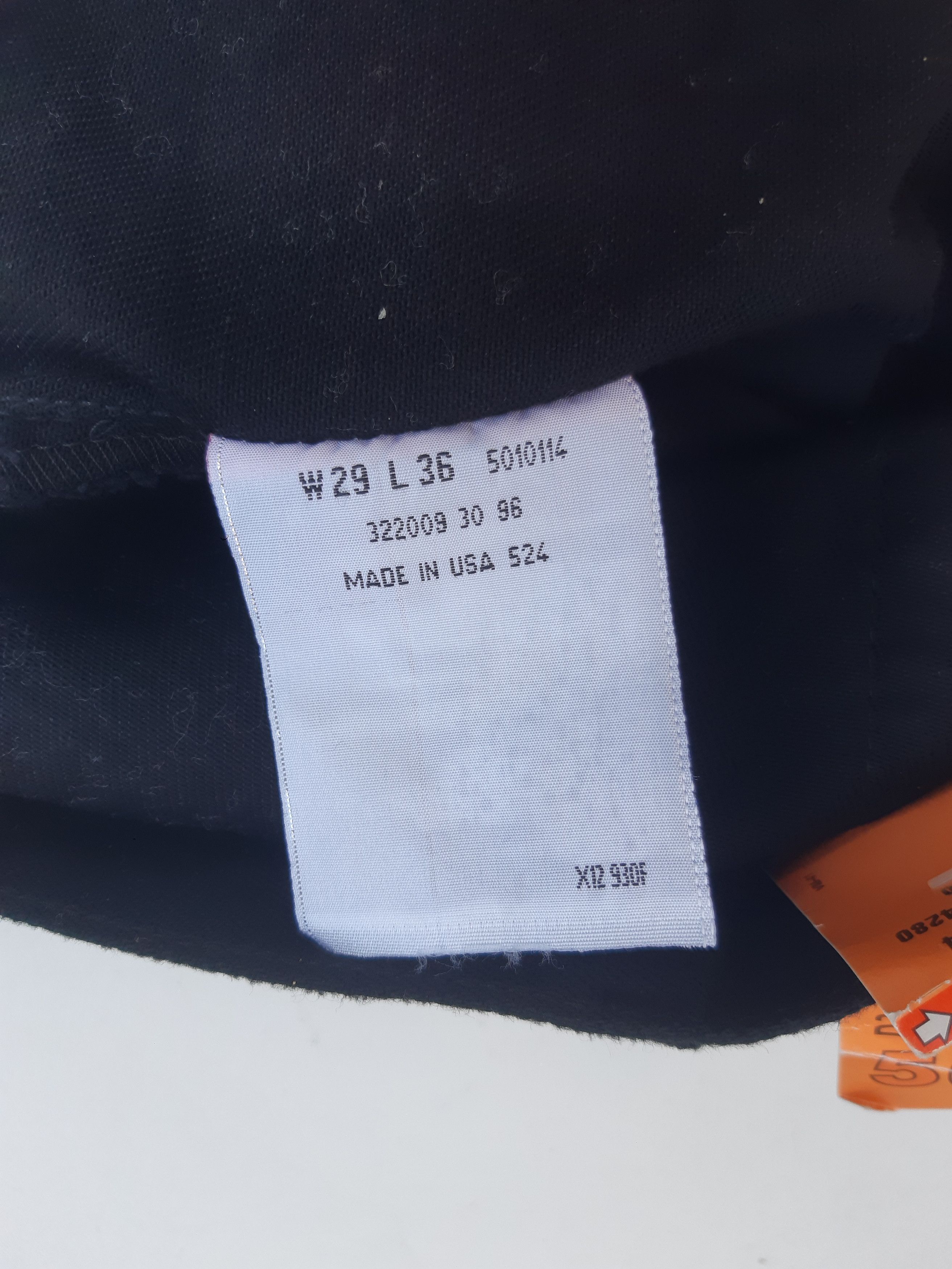 Levi's Vintage 90s LEVIS 501 Original Fit USA size W29/L36 NWT Size 29" - 9 Thumbnail