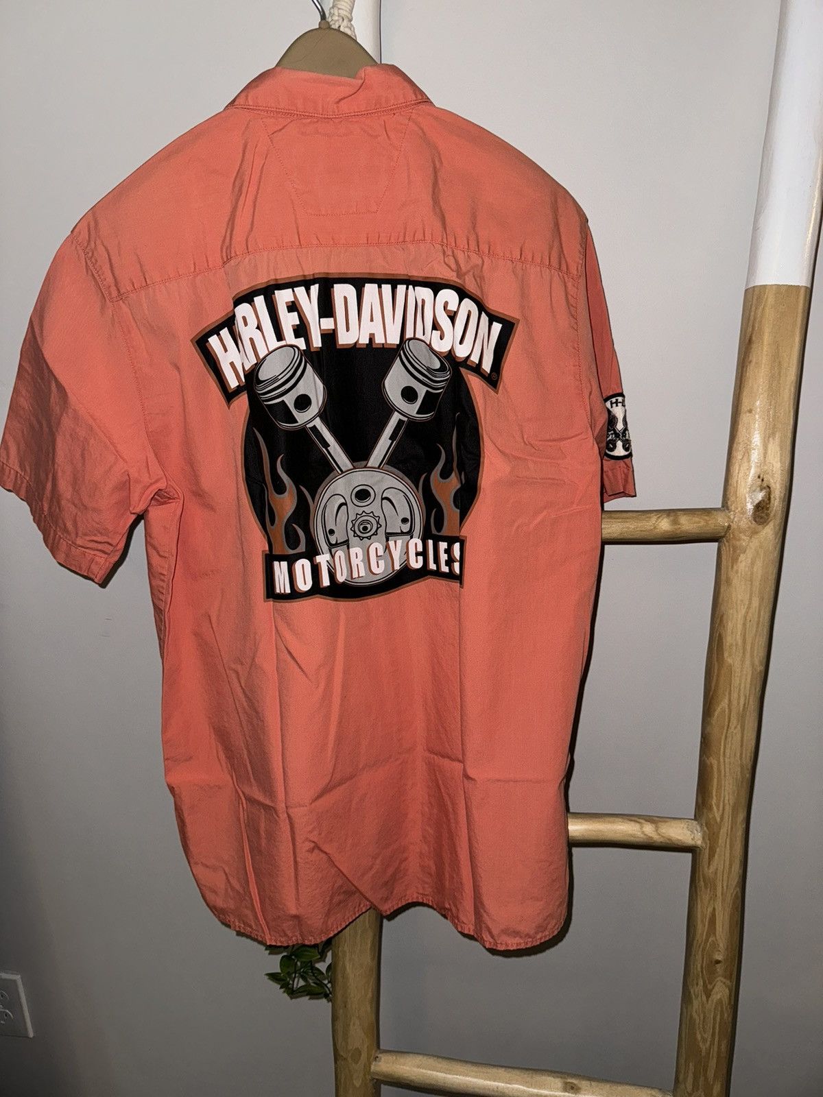 Harley Davidson Harley Davidson short sleeve button up shirt Size US M / EU 48-50 / 2 - 5 Thumbnail